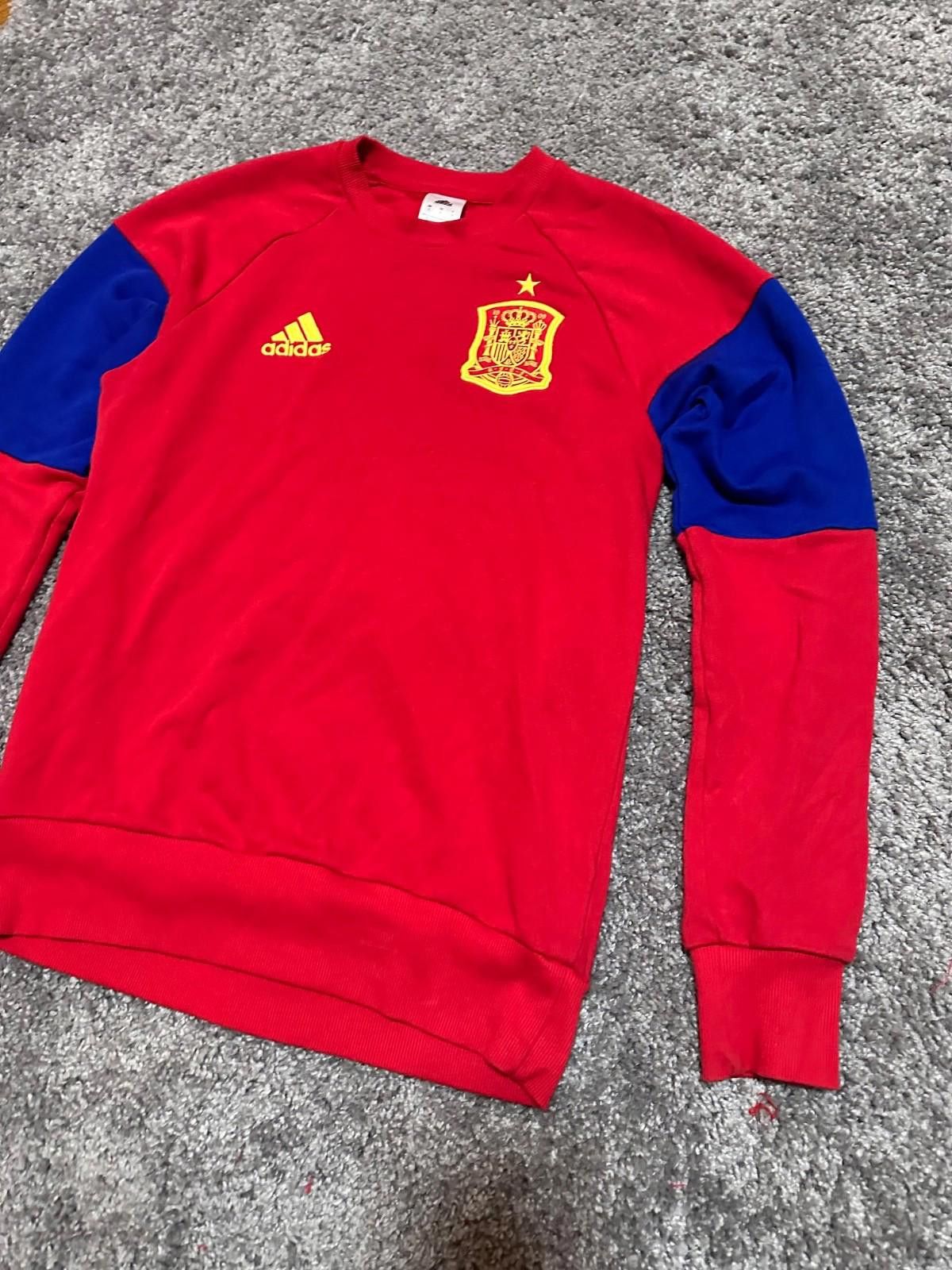 Adidas SPAIN 2015/16 TRAINING FOOTBALL SOCCER JACKET Sweater ADIDAS Size US S / EU 44-46 / 1 - 3 Thumbnail