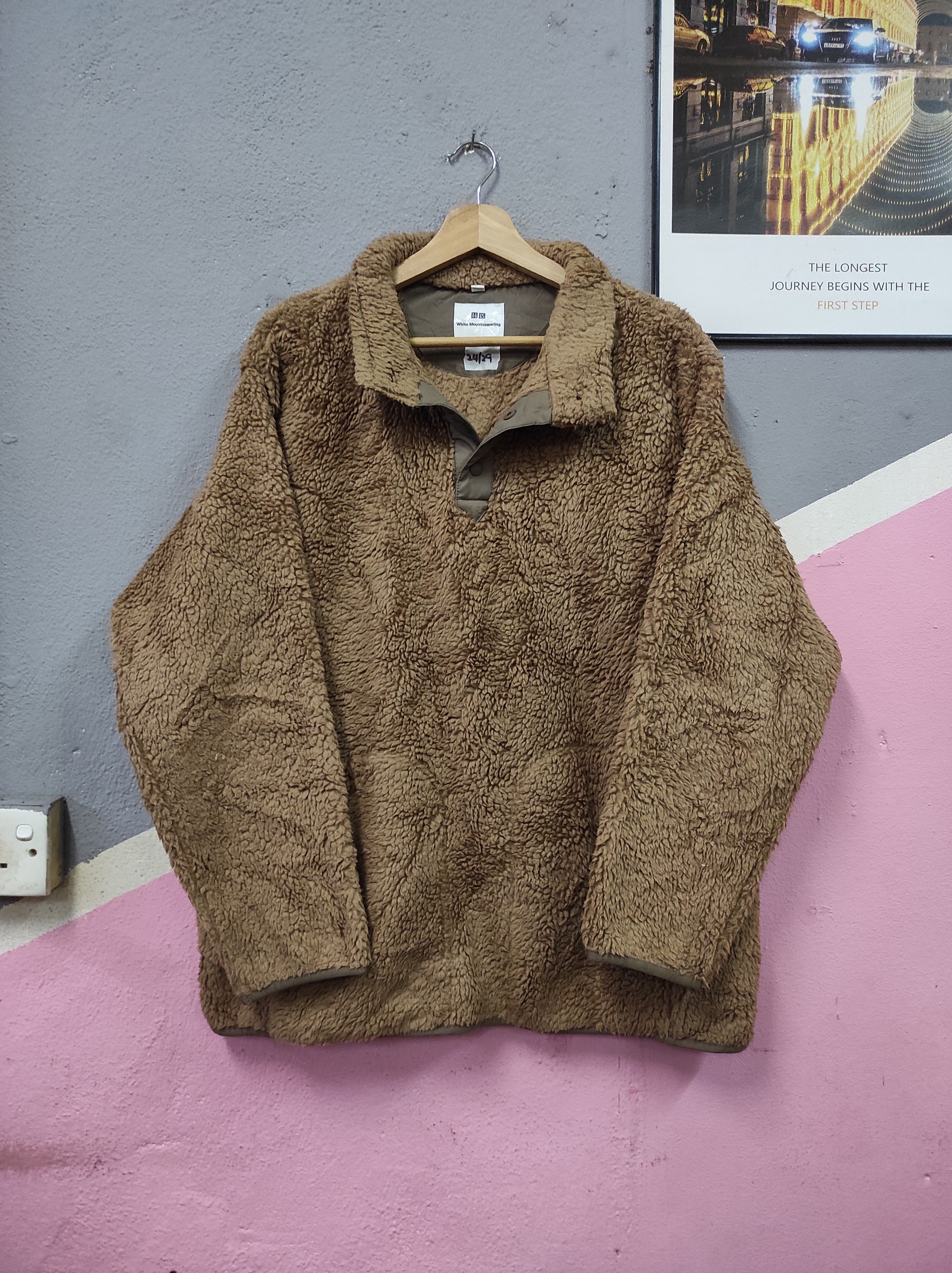 Uniqlo × White Mountaineering UNIQLO X WHITE MOUNTAINEERING MOCK NECK SWEATER FLEECE Size US L / EU 52-54 / 3 - 1 Thumbnail