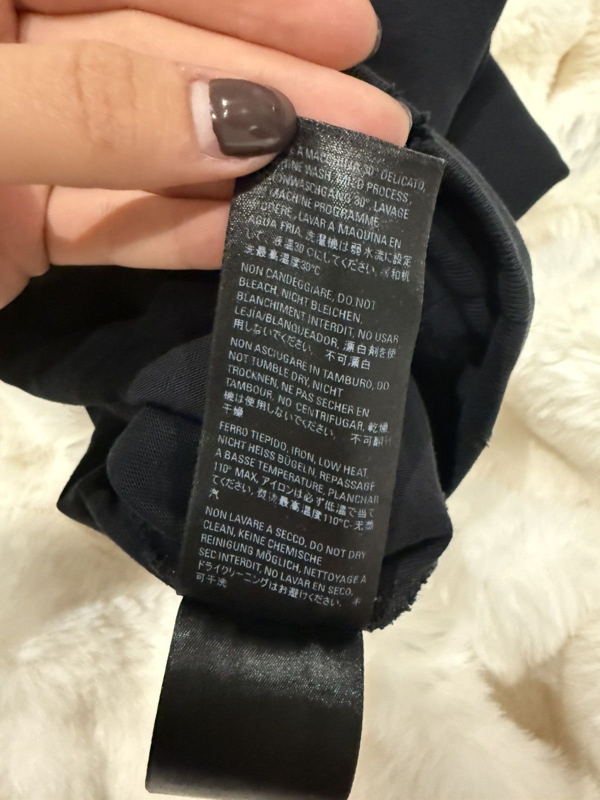 Balenciaga Destroyed logo cotton jersey hoodie Size US XS / EU 42 / 0 - 8 Thumbnail