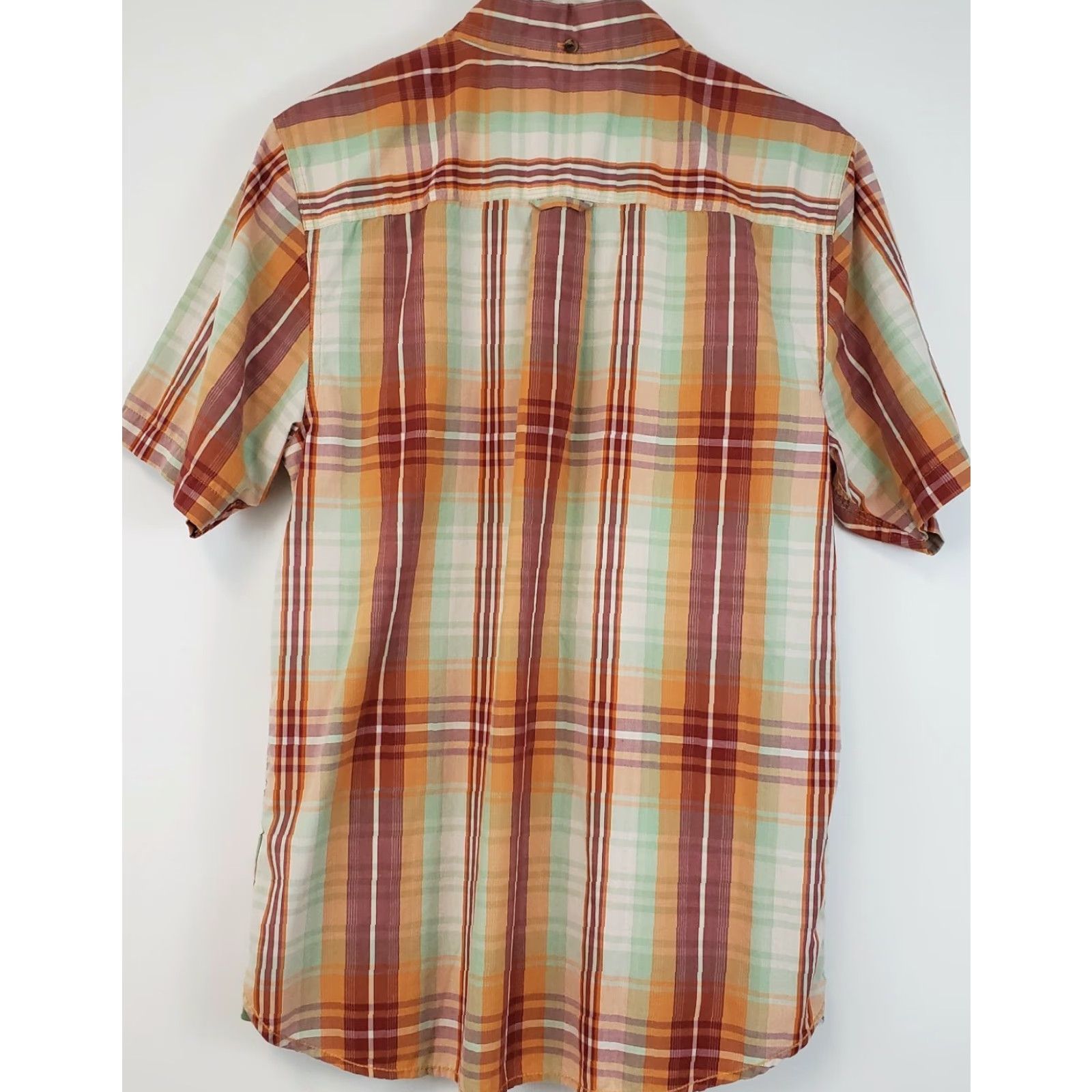 The North Face VINTAGE The North Face Button-Up Shirt Lot of 2 Adult Medium Red Blue Plaid Short Sleeve Casual Mens Size US M / EU 48-50 / 2 - 5 Thumbnail