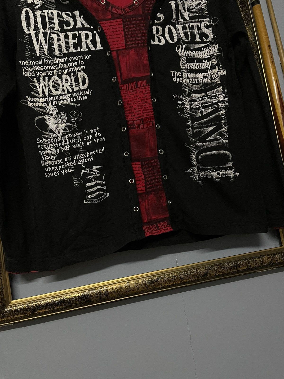 Japanese Brand Vintage 90s Japan Designer Beaumont Carr World War Punk Tee Size US M / EU 48-50 / 2 - 4 Thumbnail