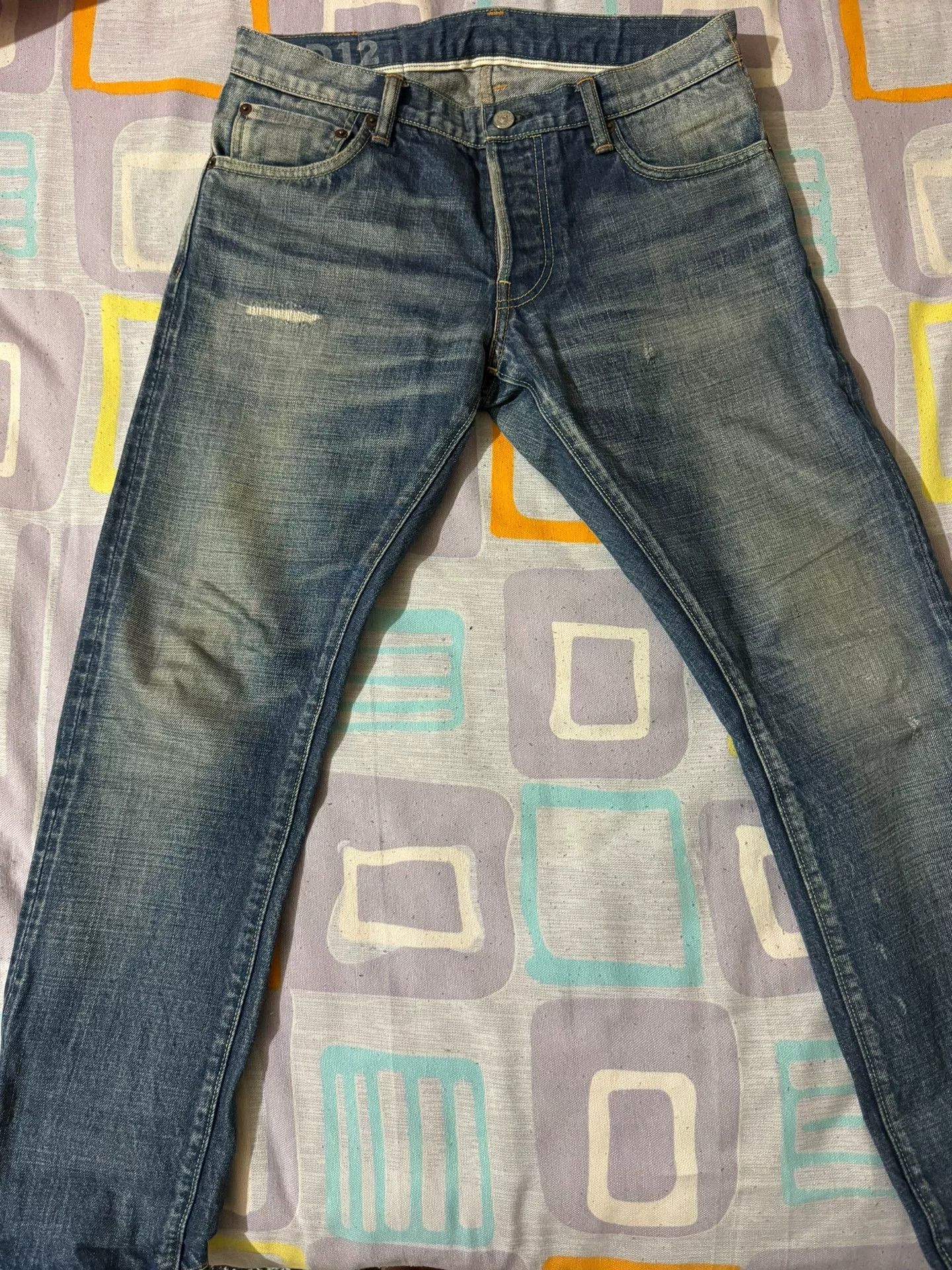 Visvim visvim washed denim pants size W32 L28 Size US 32 / EU 48 - 1 Thumbnail