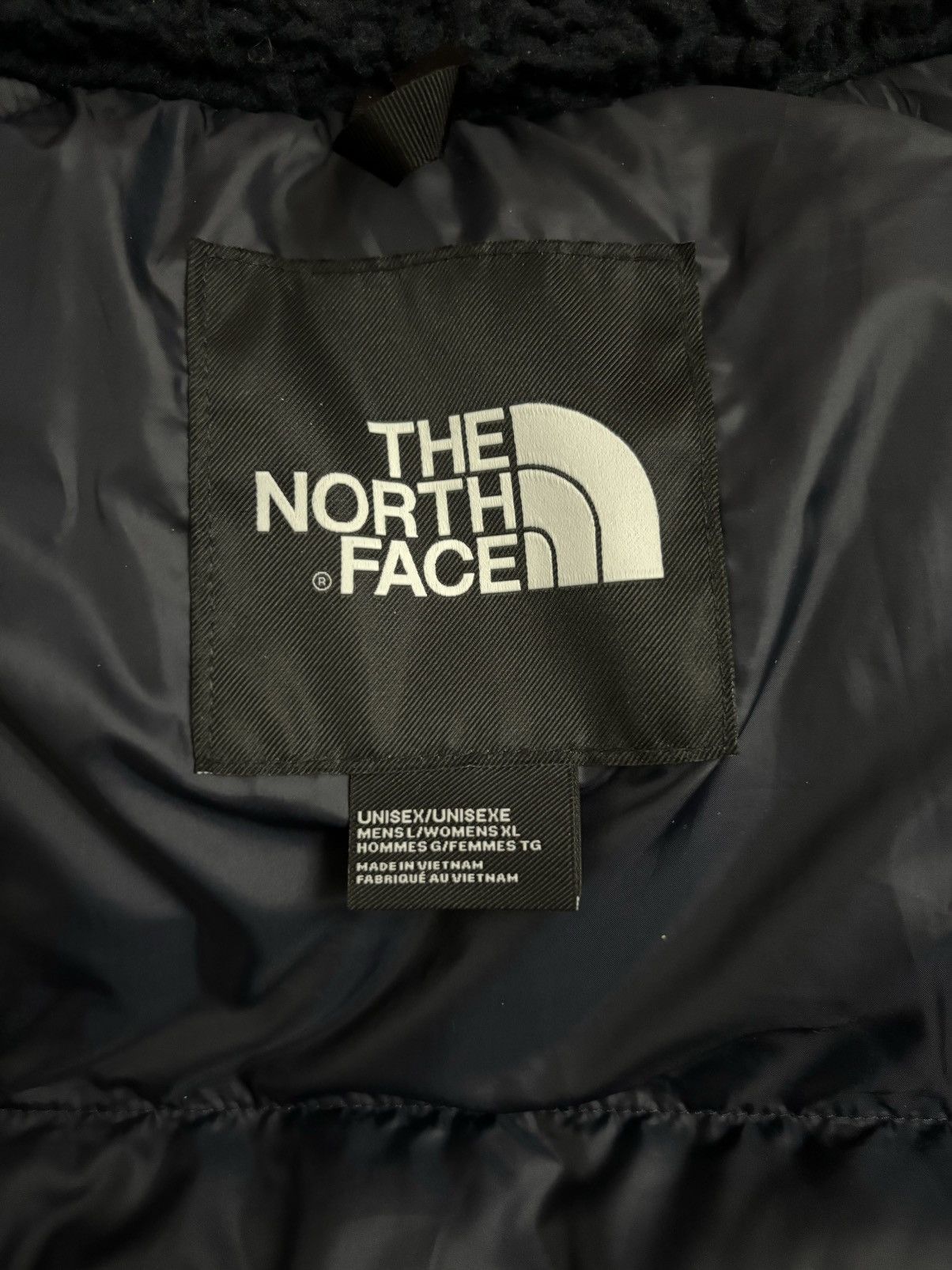 The North Face THE NORTH FACE NAVY FLEECE PUFFER Size US XL / EU 56 / 4 - 4 Thumbnail