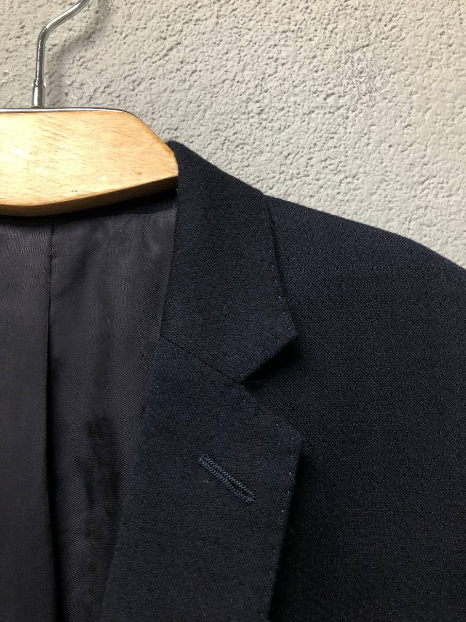 Boggi Boggi Milano mens wool blue blazer jacket 48 / Medium Size 48S - 2 Thumbnail