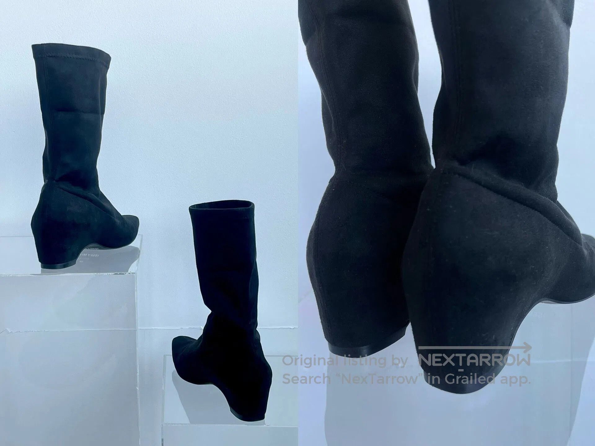 Issey Miyake Issey Miyake Suede Ankle Boots. Size US 7 / IT 37 - 6 Thumbnail