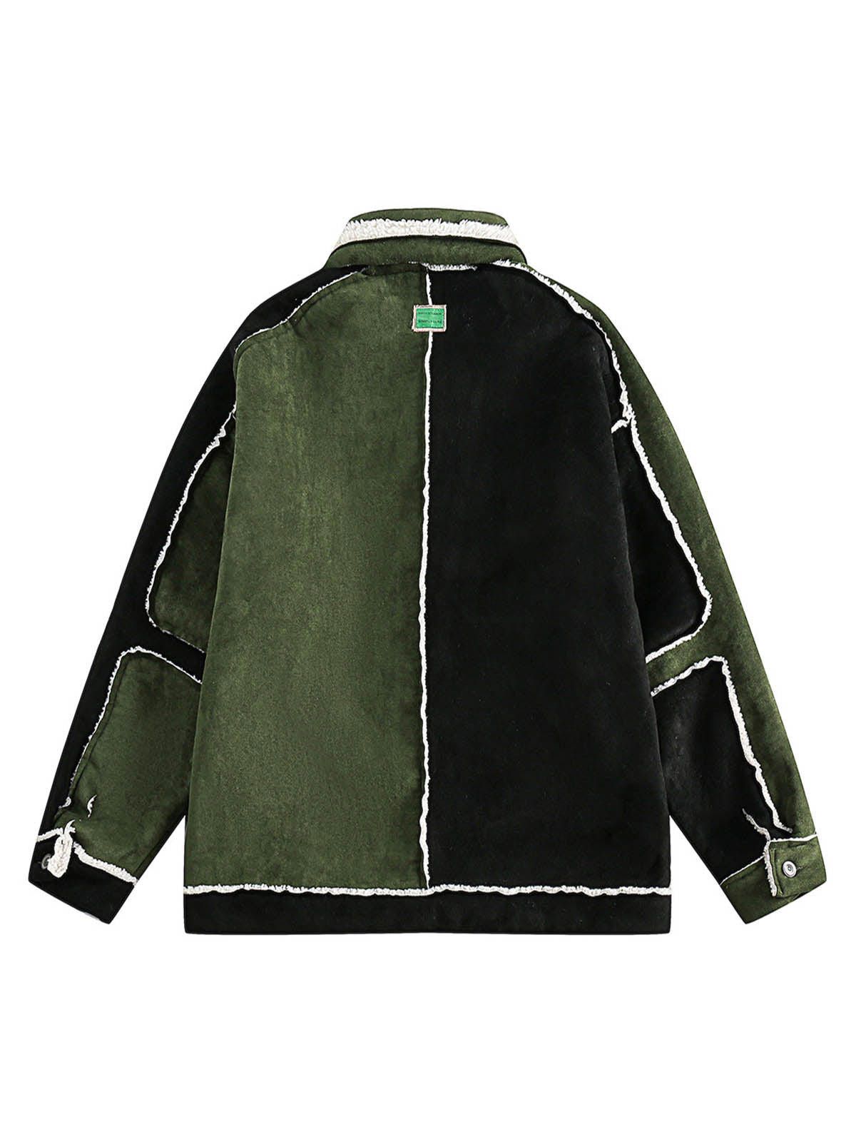 Other Floral Embroidered Suede Fleece Jacket Size US M / EU 48-50 / 2 - 2 Thumbnail