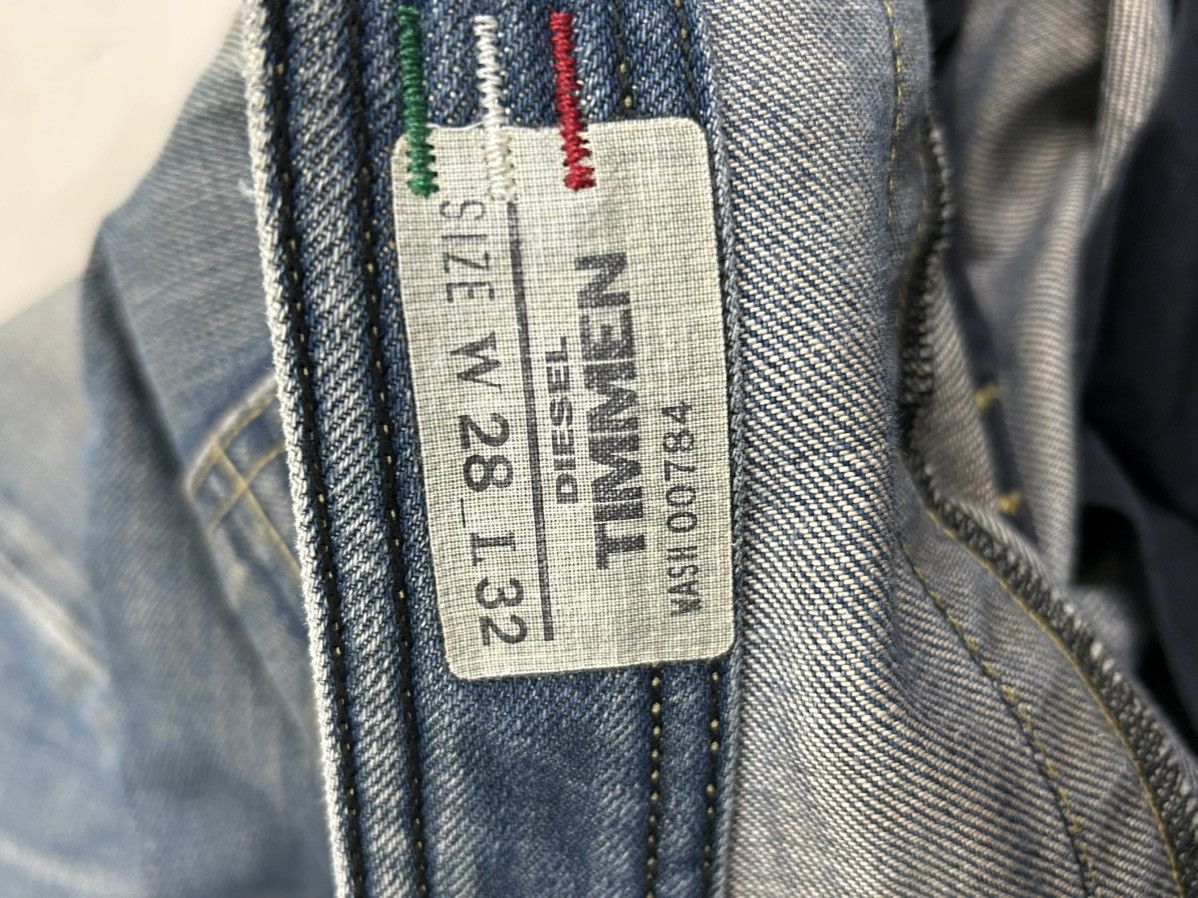 Diesel Diesel Trojan Jean Mud Washed Distressed Straight Cut Size US 30 / EU 46 - 20 Thumbnail