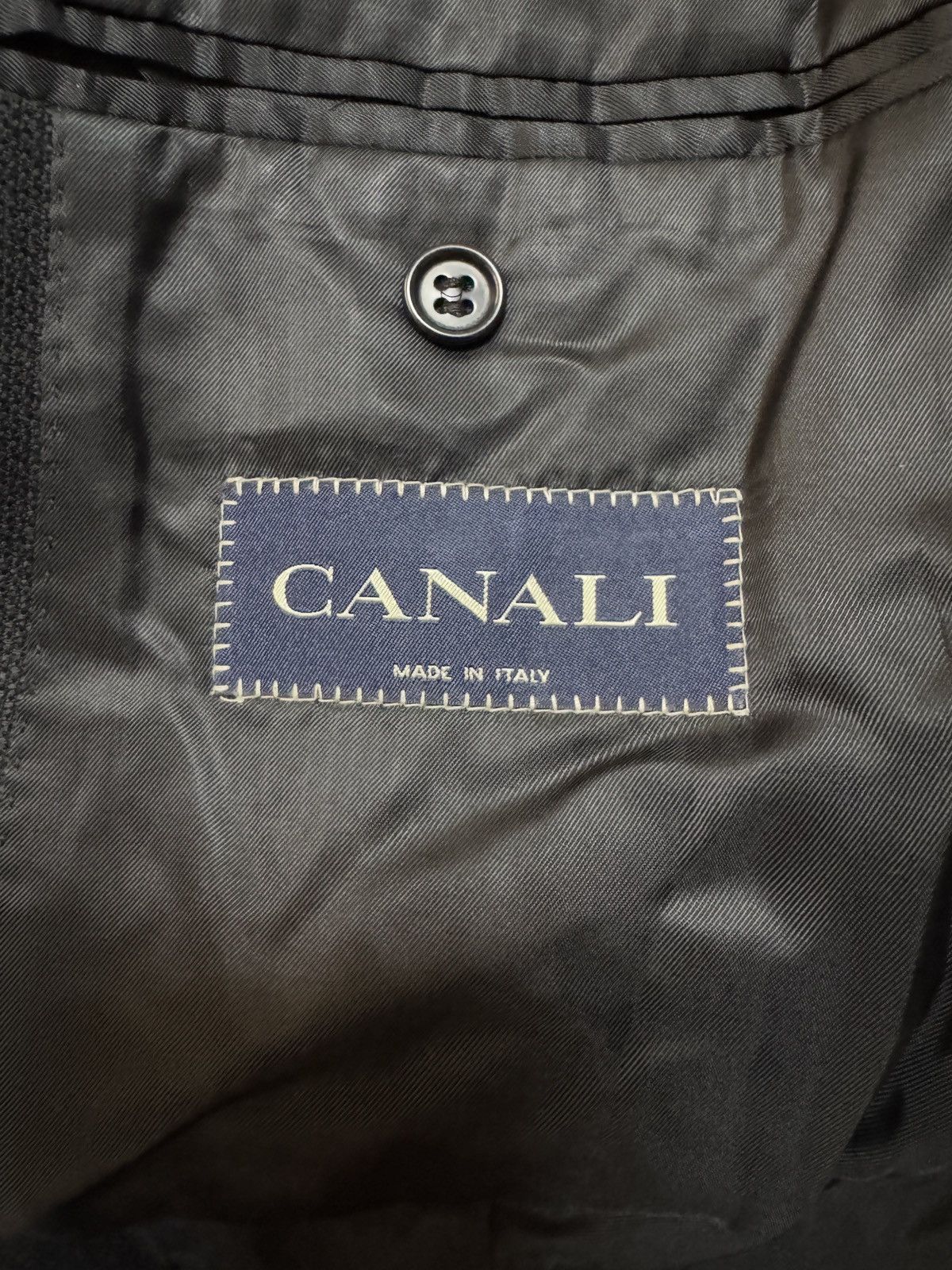 Canali Canali Black Basic pure wool 2 button classic blazer size 56 Size 46R - 14 Thumbnail