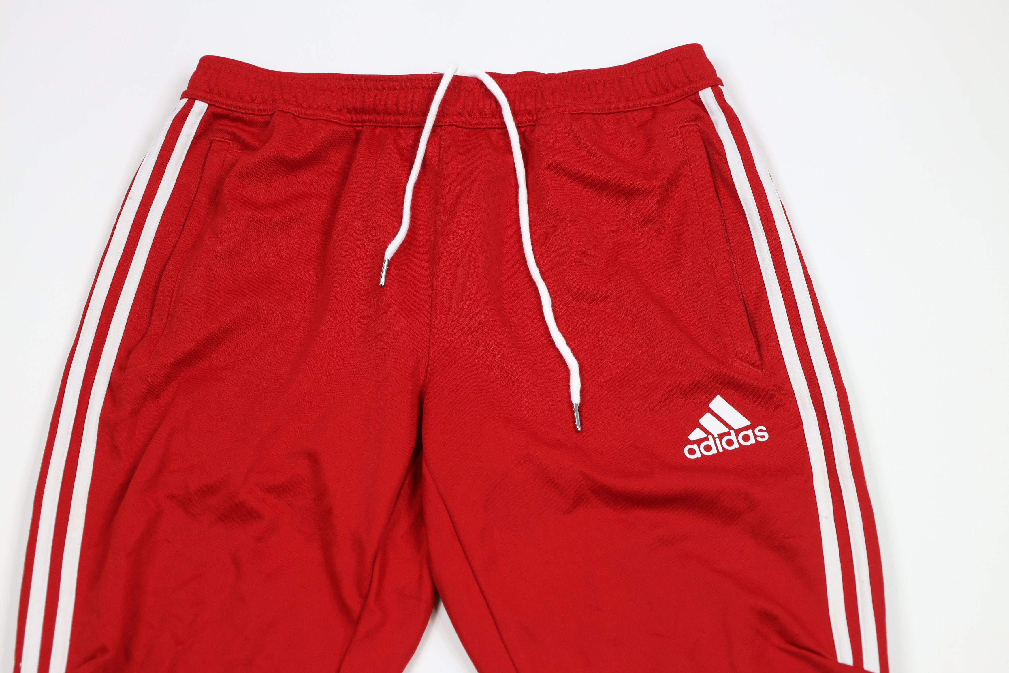Adidas × Vintage Vintage Y2K Adidas Striped Tapered Leg Soccer Warm Up Pants Size US 36 / EU 52 - 2 Thumbnail