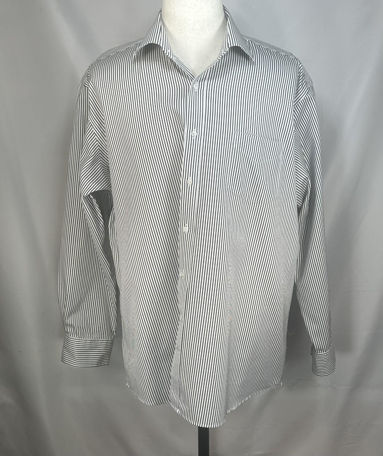 Other Forsyth Canada 2-Ply Cotton No-Iron Button Up Black Men XL Size US XL / EU 56 / 4 - 1 Thumbnail