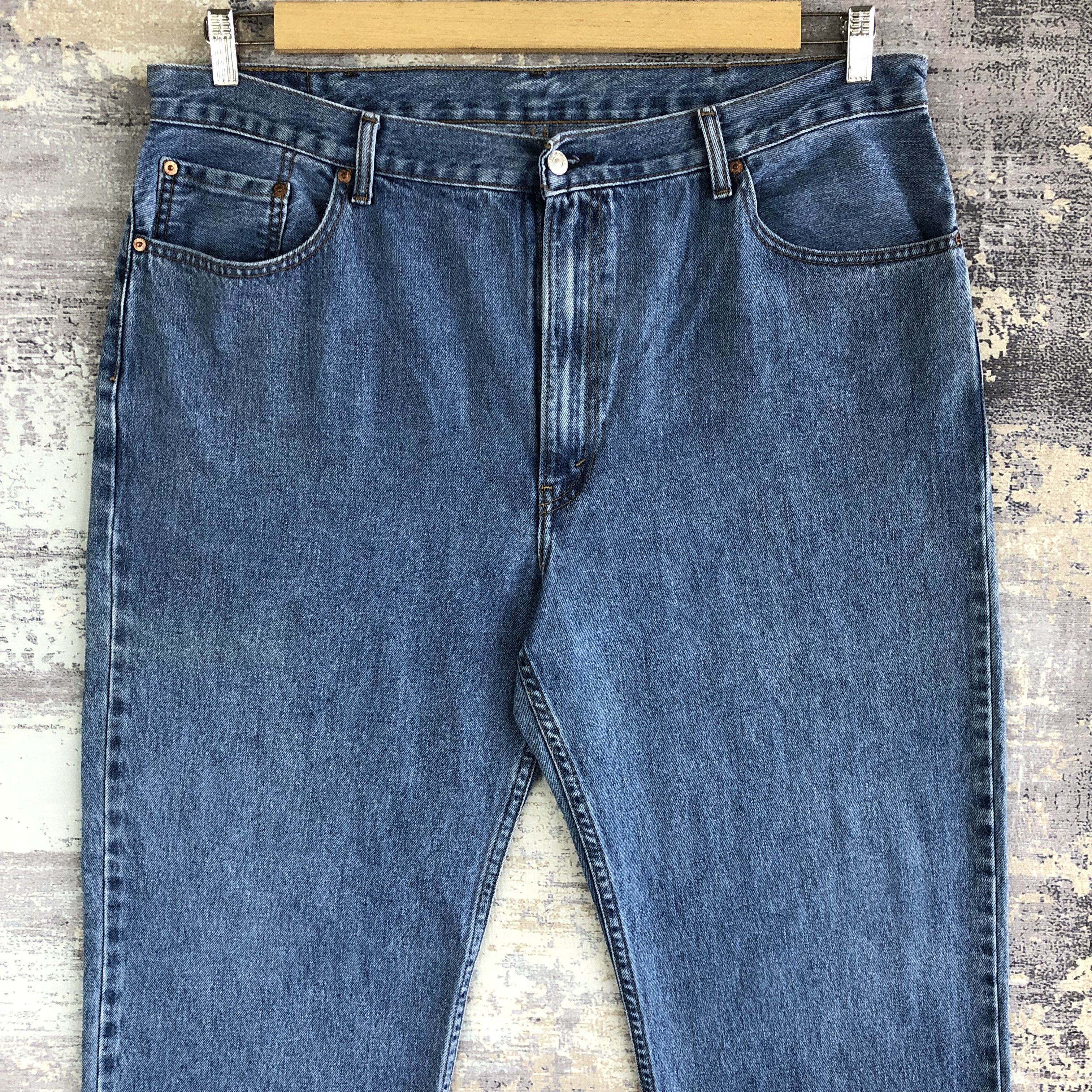 Levi's Vintage Levis Baggy Jeans Levi's High Waist Faded Denim Size US 40 / EU 56 - 3 Thumbnail