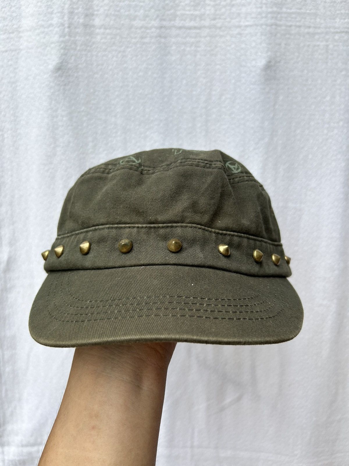 If Six Was Nine × Japanese Brand × Le Grande Bleu (L.G.B.) Japanese style cross skull studded hats Size ONE SIZE - 7 Thumbnail