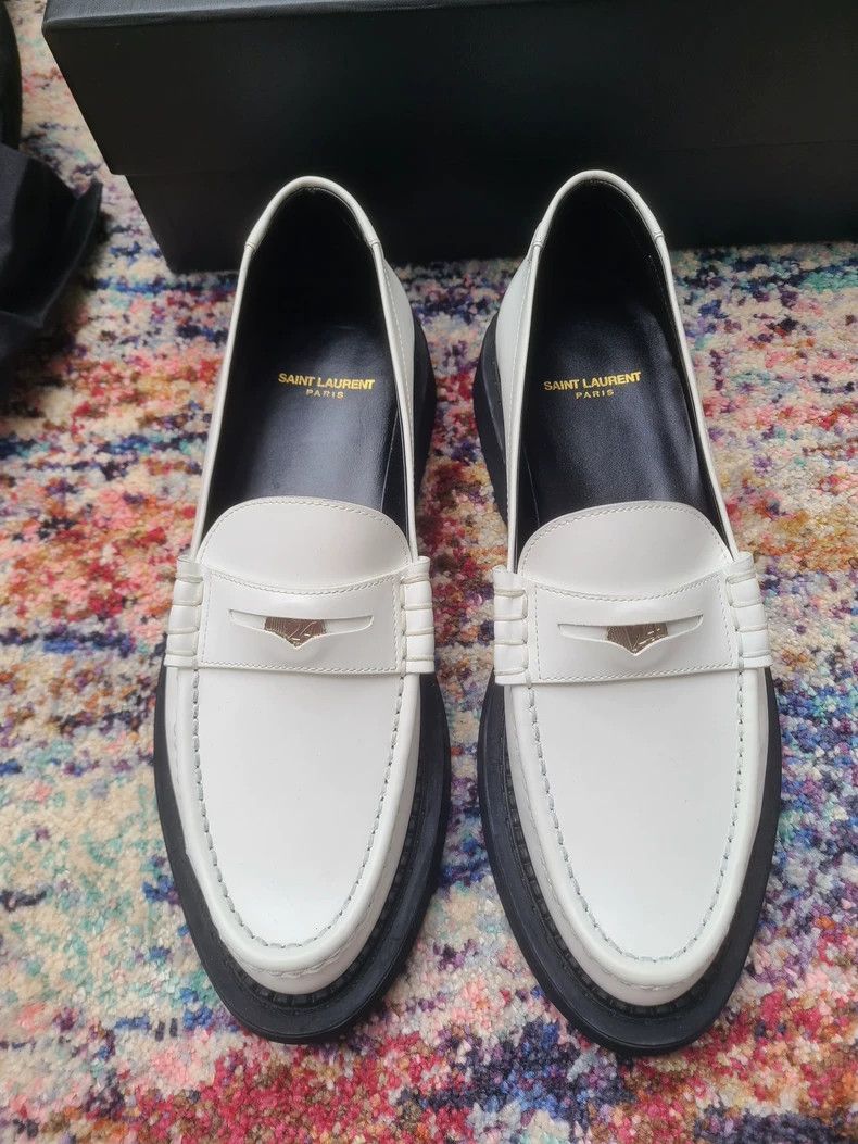 Saint Laurent Paris Saint Laurent Paris Leather shoes Size US 8 / EU 41 - 3 Thumbnail