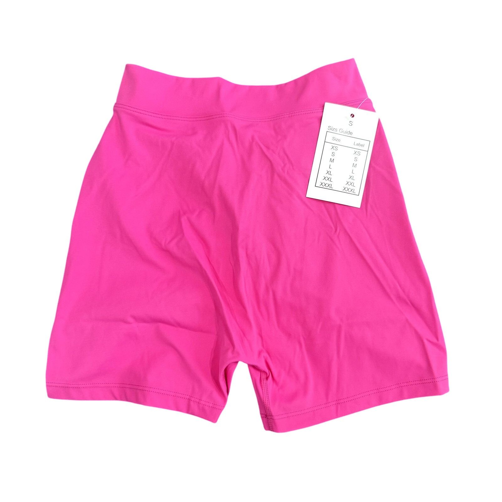 Shein No Front Seam V Butt Ruched Active Shorts in Pink, Size S Size 26" / US 2 / IT 38 - 1 Thumbnail