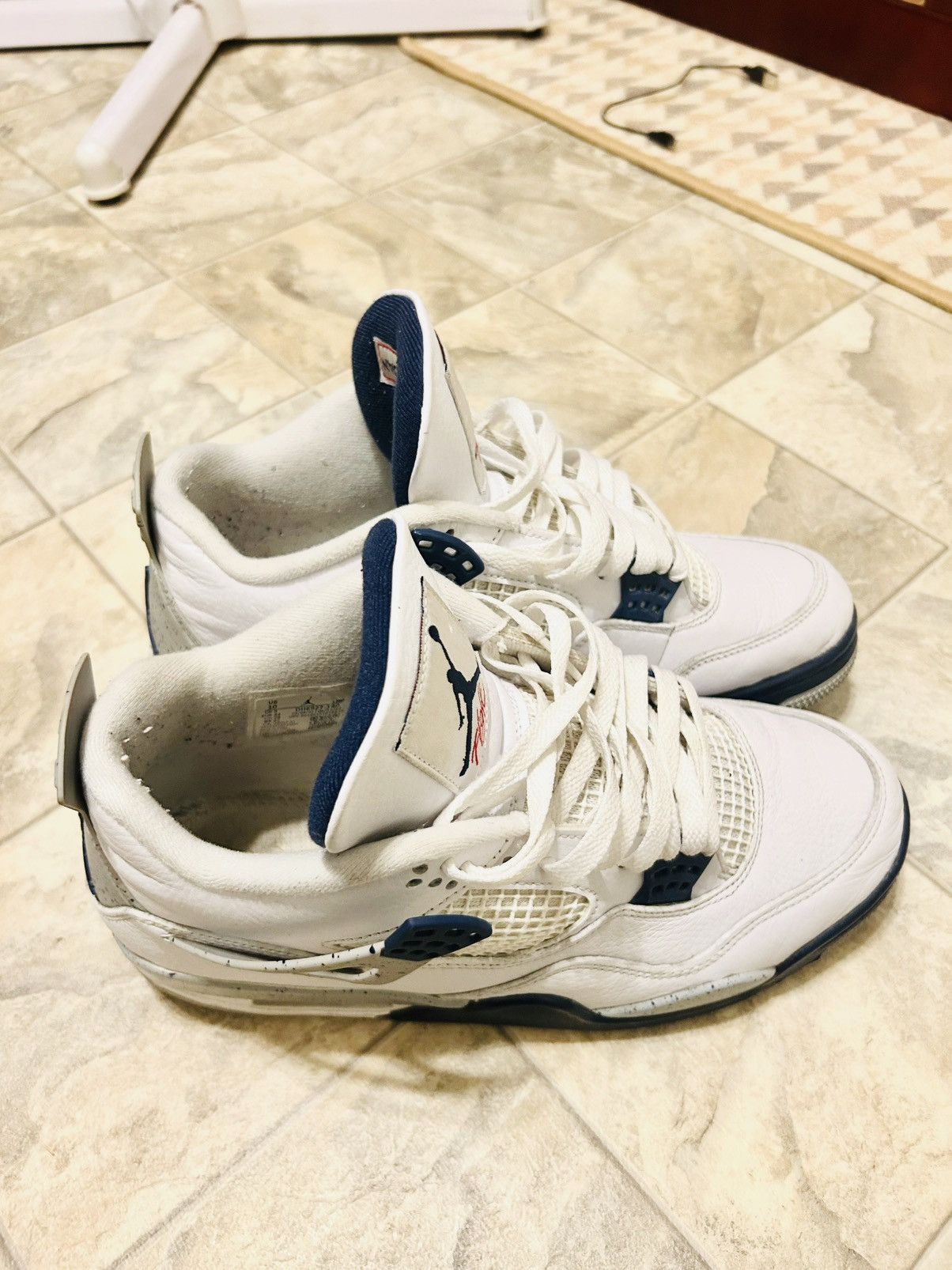 Jordan Brand jordan 4 navy Size US 10.5 / EU 43-44 - 3 Thumbnail