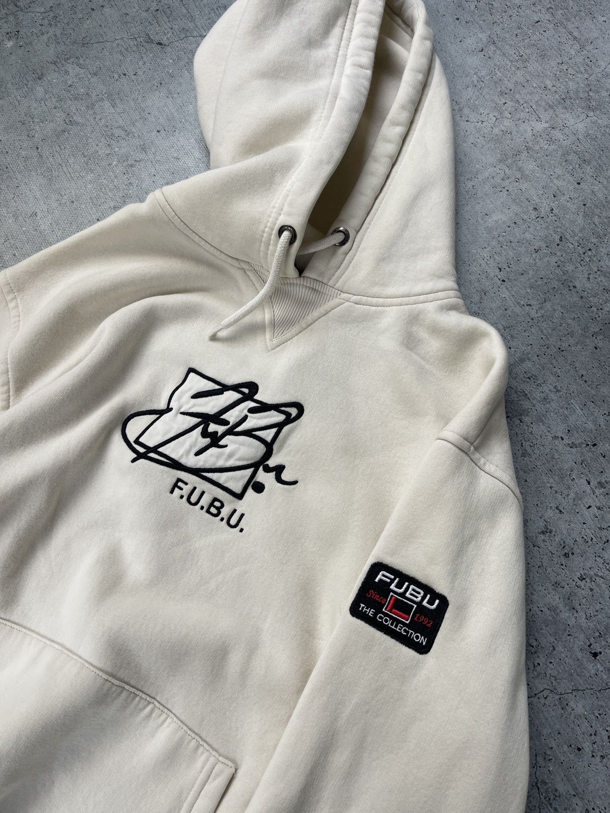 Fubu × Vintage Vintage Y2K Fubu Rap Hoodie Embroidered Logo Karl Kani Style Size US S / EU 44-46 / 1 - 6 Thumbnail