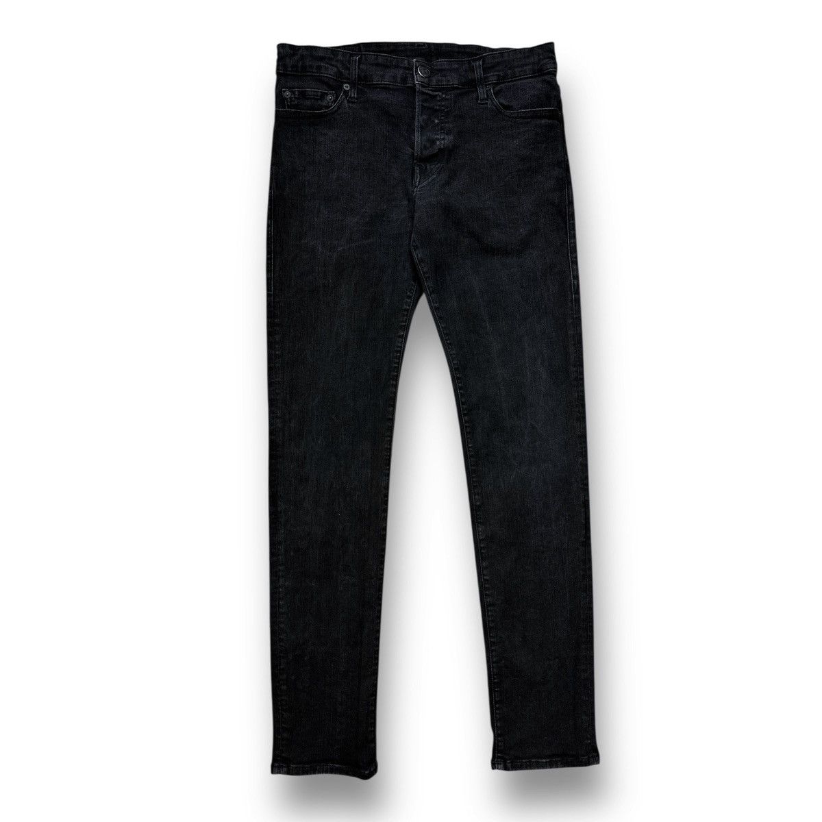 True Religion True Religion Tony Skinny Full Black Opium Stretch Jeans W33 Size US 33 - 7 Thumbnail