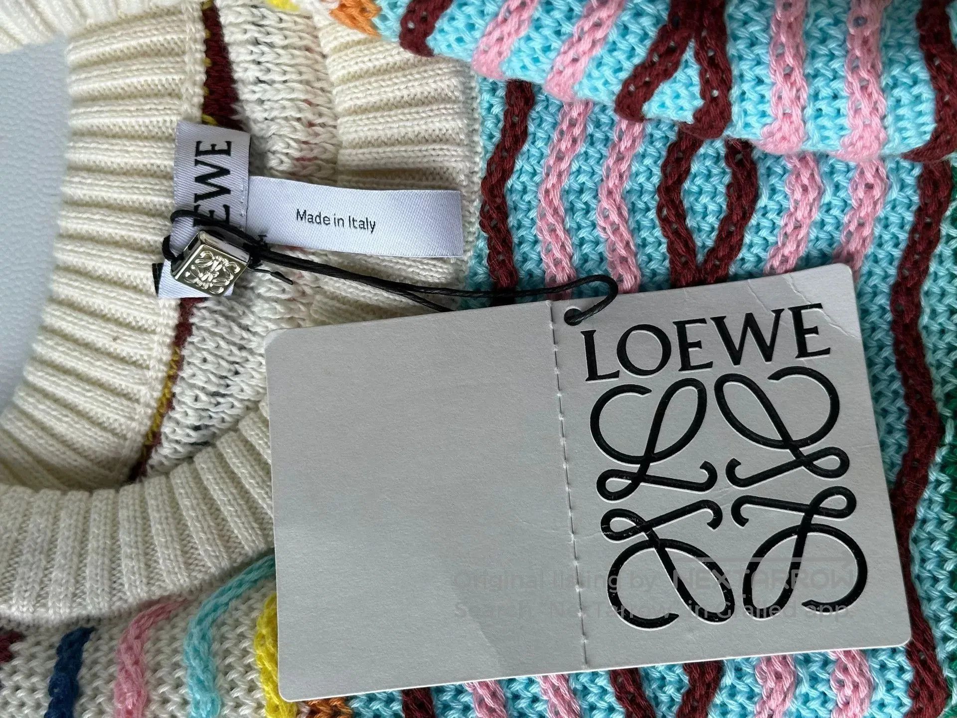 Loewe loewe multicolor knitted sweater unisex. Size US L / EU 52-54 / 3 - 2 Thumbnail