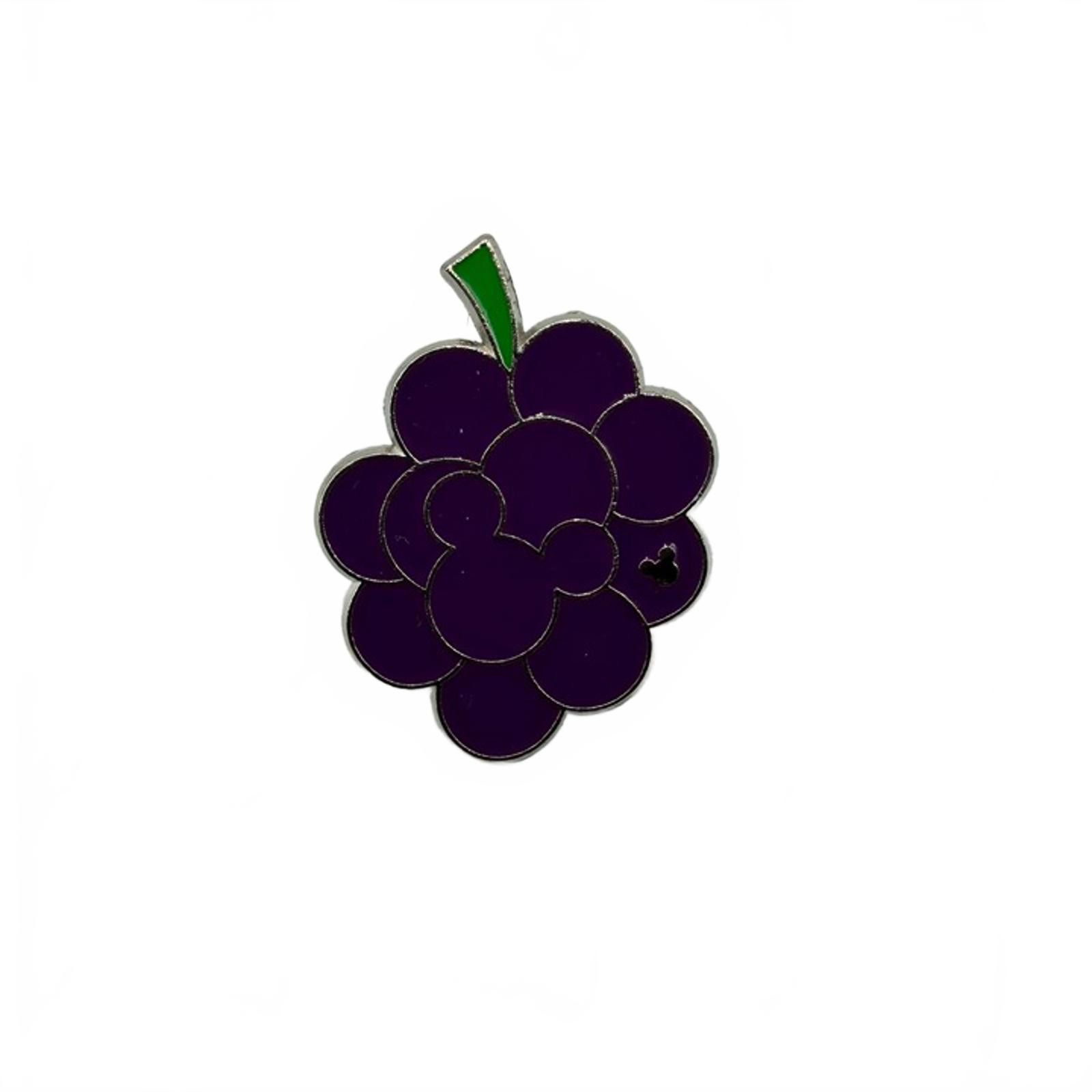 Disney Disney Pin - Grapes - Fruit - Hidden Mickey Mouse 2016 Size ONE SIZE - 1 Thumbnail