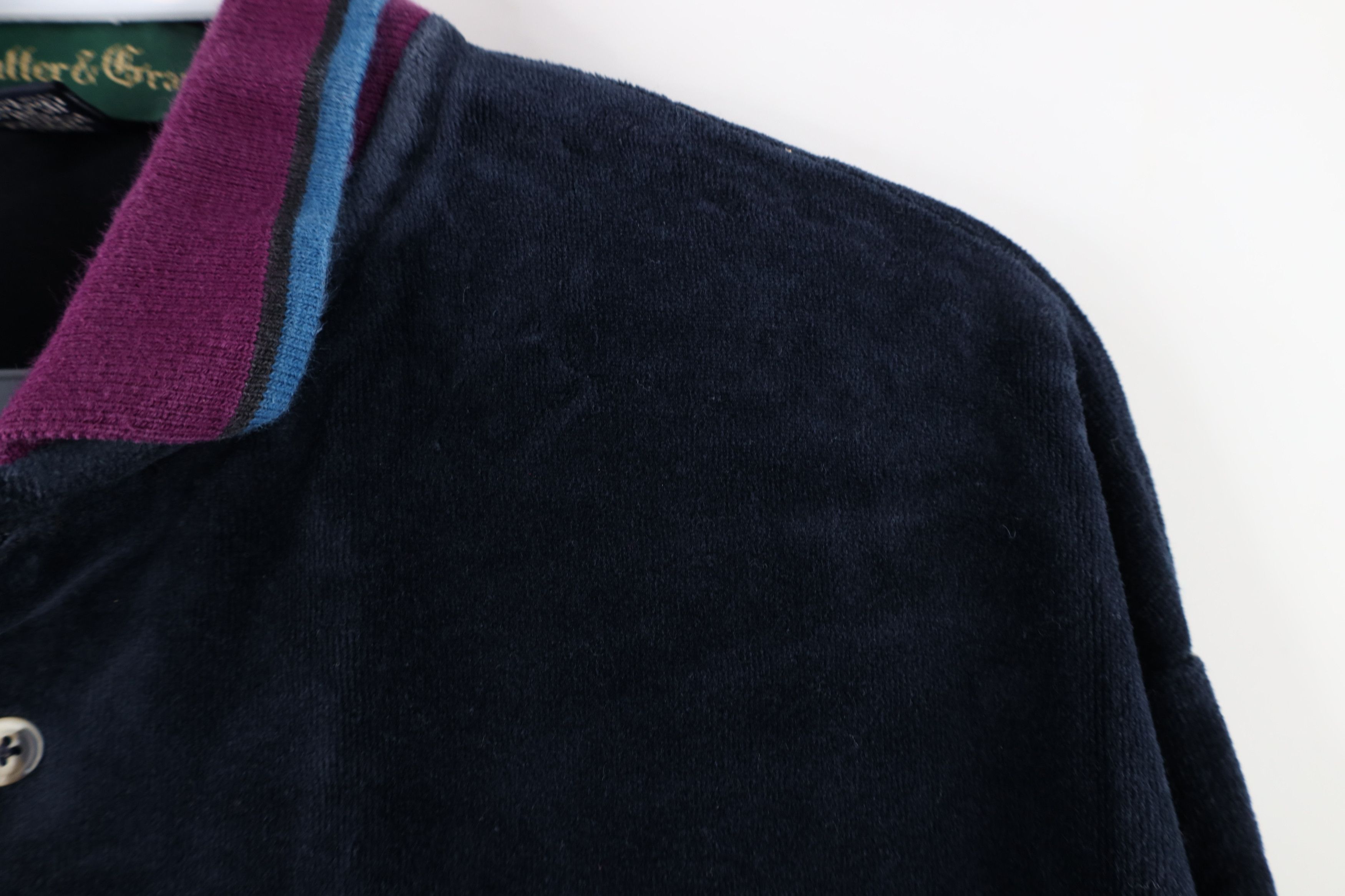 Vintage Vintage 90s Streetwear Collared Pullover Polo Shirt Blue USA Size US XL / EU 56 / 4 - 5 Thumbnail