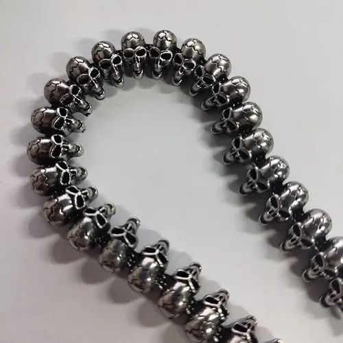Jewelry Hand Punk Skull Chain Bracelet Size ONE SIZE - 2 Thumbnail