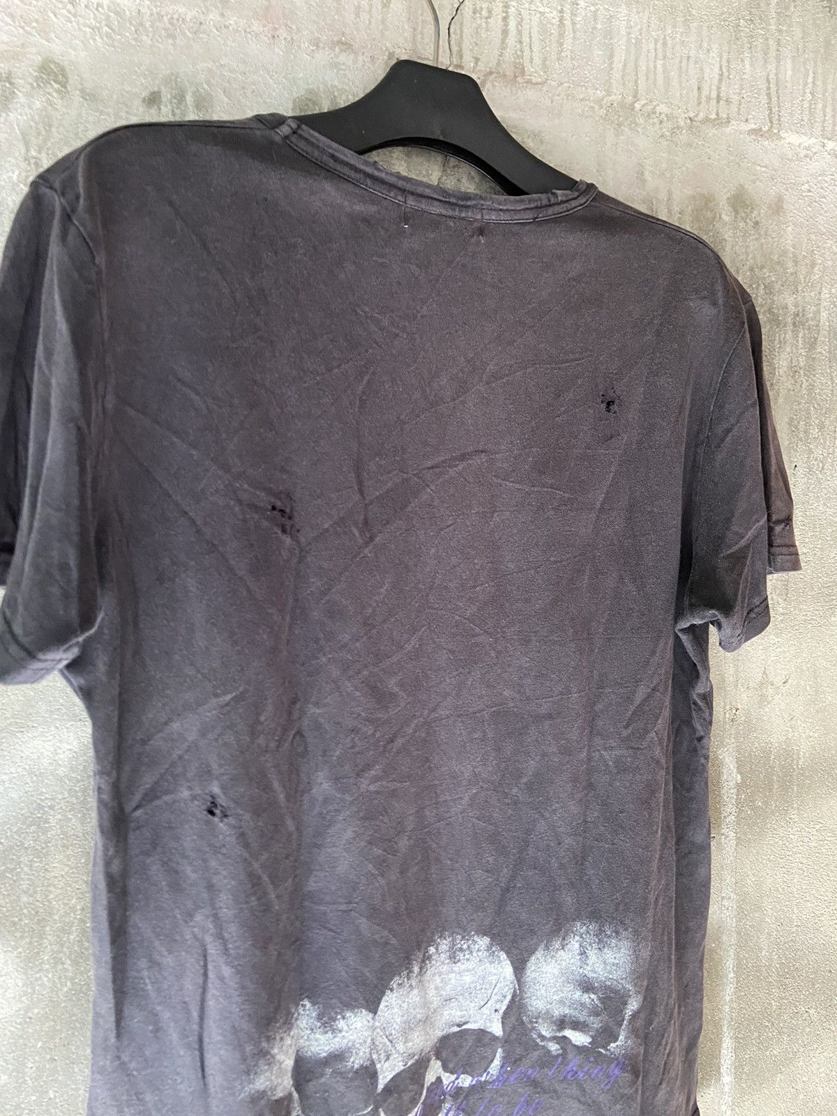 Beauty Beast × Hysteric Glamour × Japanese Brand BAD MOTHER F🎌🎌KER JAPANESE TRASHED TEE Size US M / EU 48-50 / 2 - 9 Thumbnail