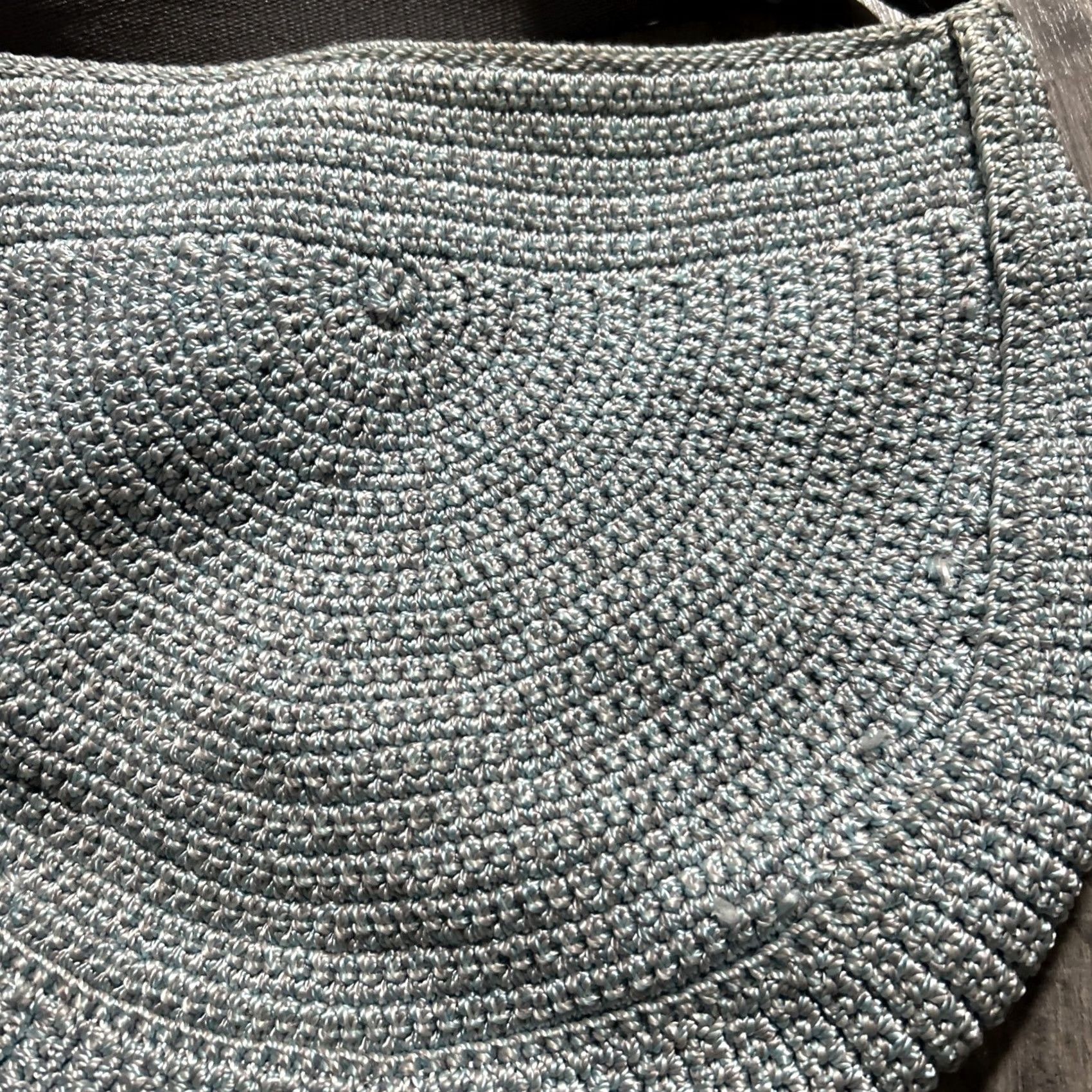 The Sak The Sak Alameda Blue Shoulder Bag Pattern Woven Crochet 100% Polypropylene Knit Medium Size ONE SIZE - 2 Thumbnail