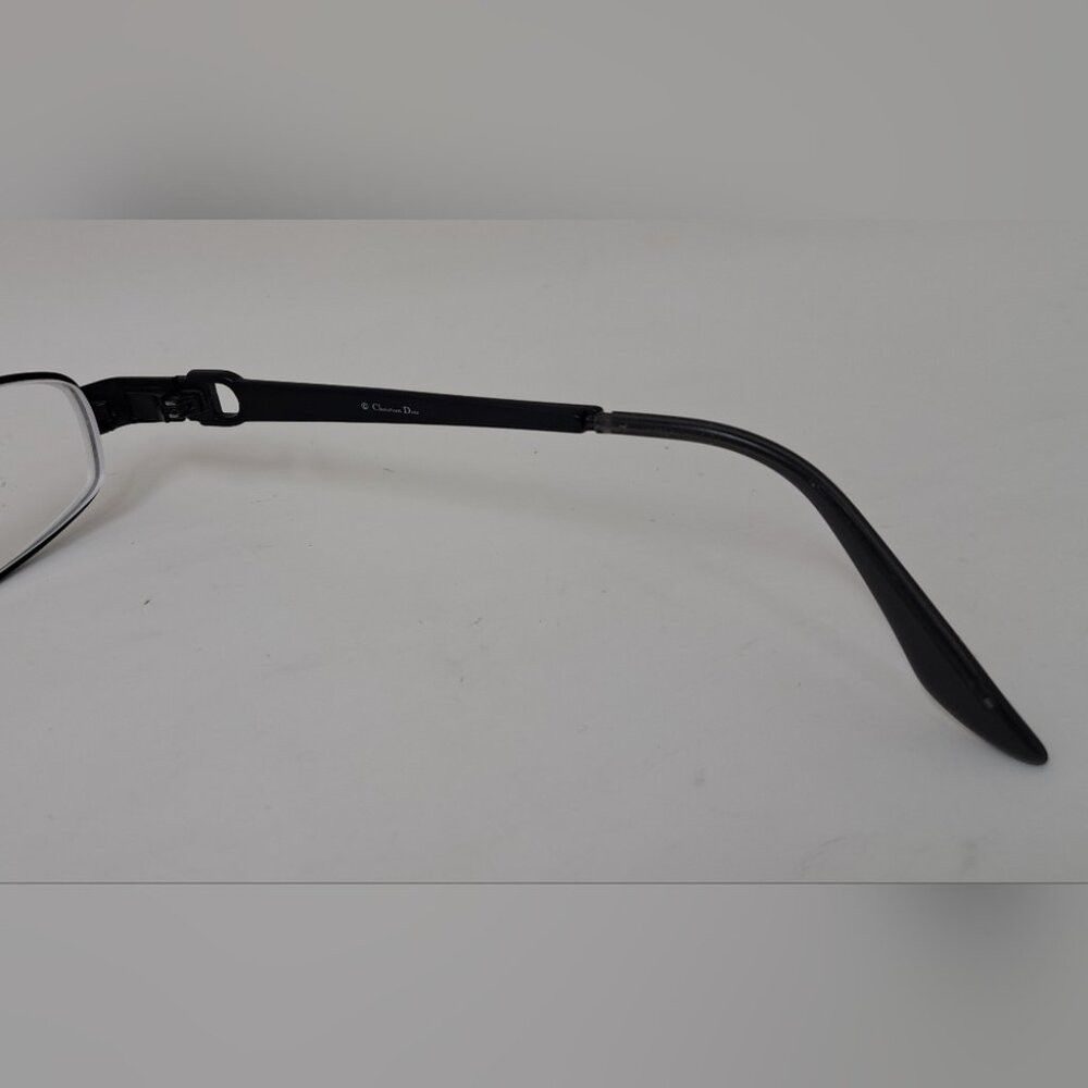 Dior Christian Dior Womens Eye Glasses Frames Crystals Black Vin Size ONE SIZE - 5 Thumbnail