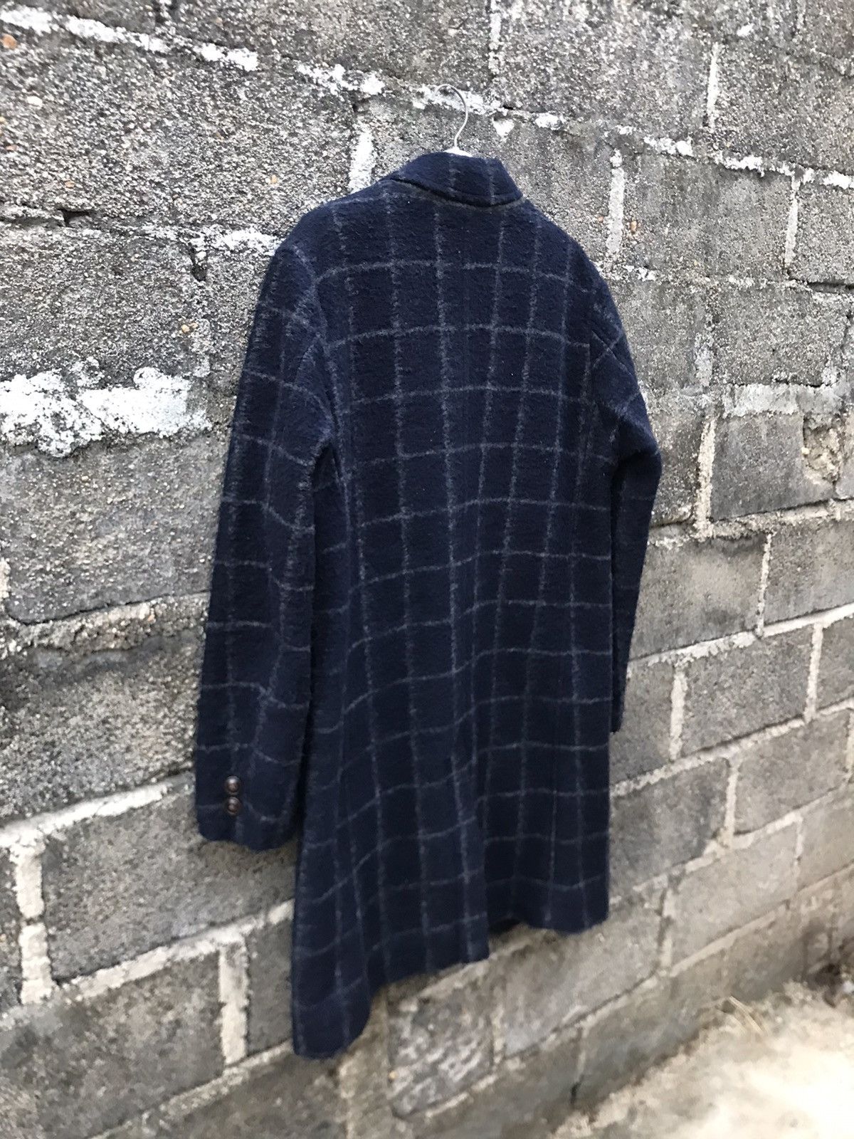 URBAN RESEARCH DOORS 🌟Urban Research Doors Flannel Wool Long Coat Size US M / EU 48-50 / 2 - 12 Thumbnail