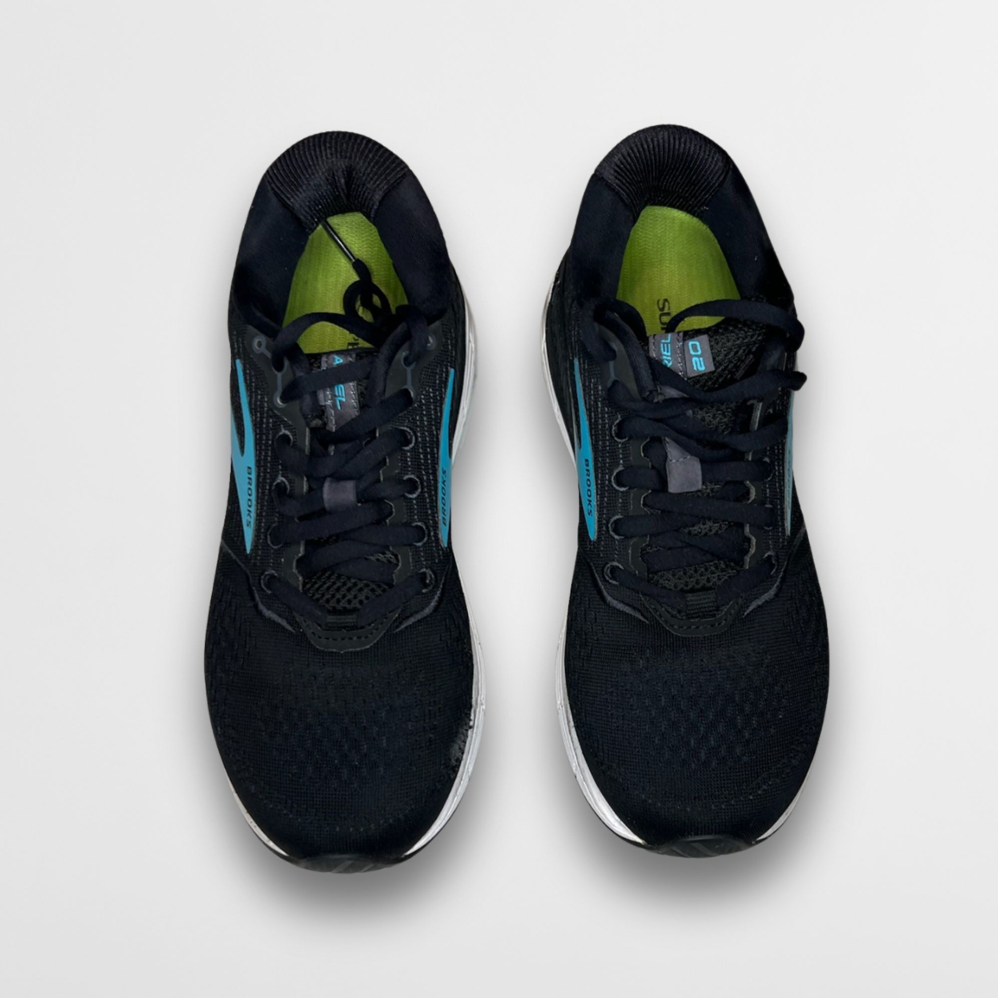 Brooks Brooks Ariel 20 Running Shoes Black & Blue Size 9 Lightweigh Size US 9 / IT 39 - 2 Thumbnail