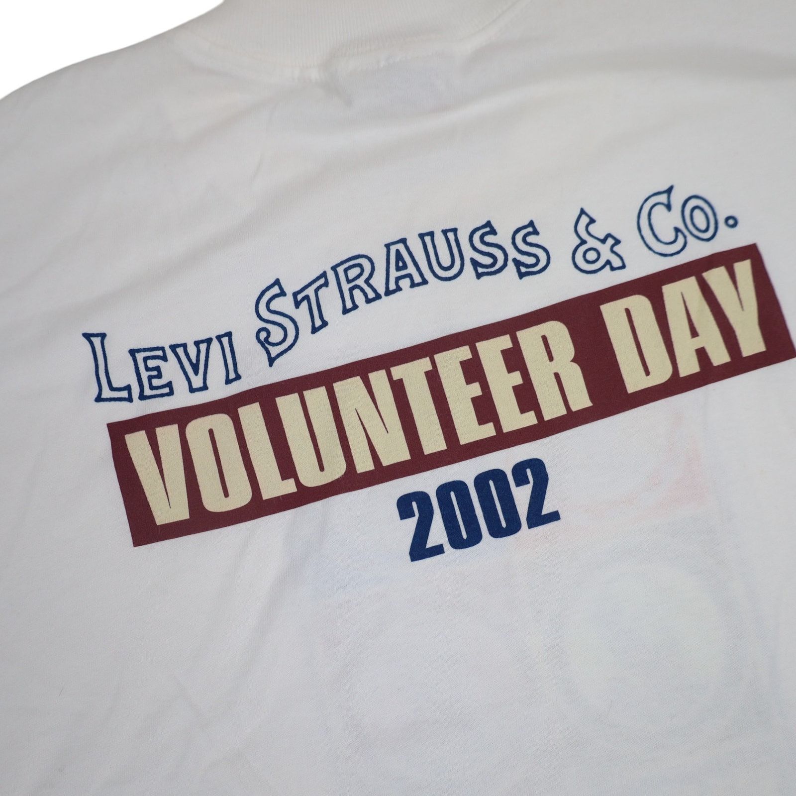 Levi's × Vintage Vintage Y2k Levis Red Tab "Make it Happen" Graphic T Shirt Size US XXL / EU 58 / 5 - 12 Thumbnail