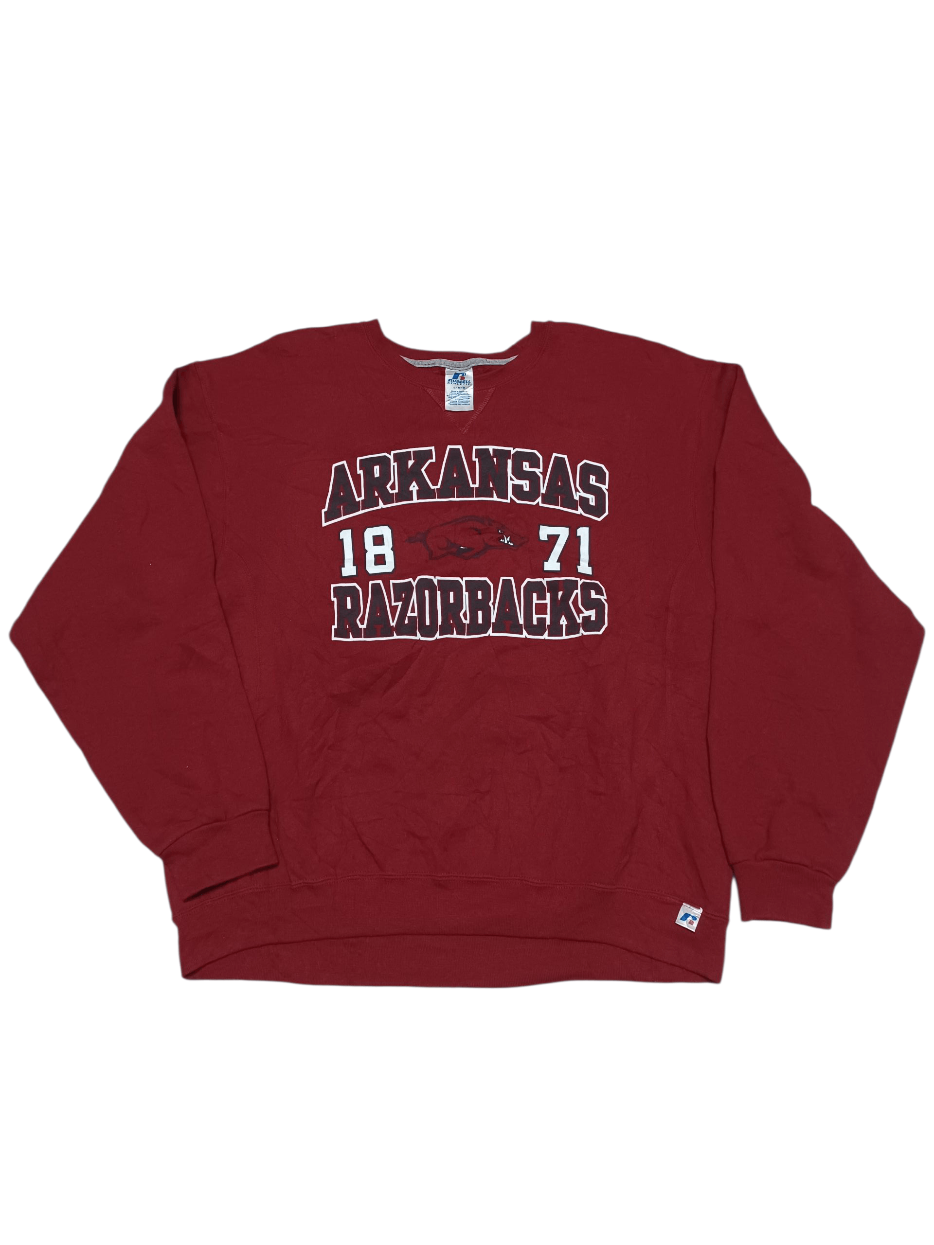 Russell Athletic ARKANZAS RAZORBACKS RUSSELL ATHLETIC VINTAGE SWEATSHIRT Size US L / EU 52-54 / 3 - 1 Thumbnail