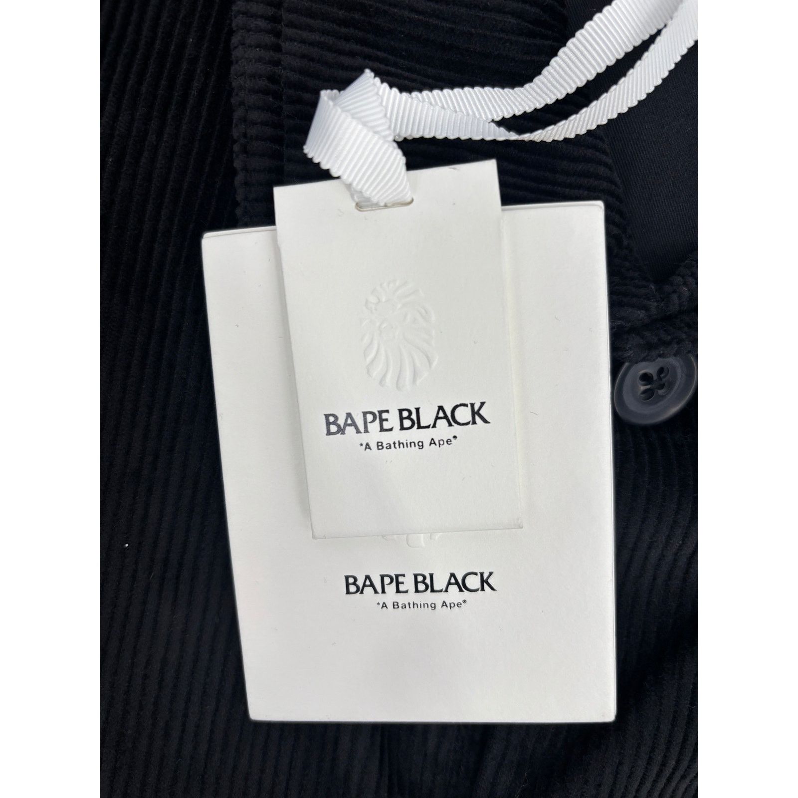 Bape BAPE Black Japan Corduroy Black Down Work Jacket Size XL Size US XL / EU 56 / 4 - 9 Thumbnail