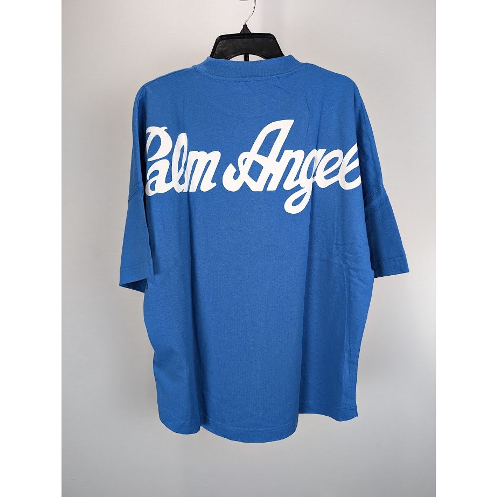 Palm Angels o1rshd1 Marine Logo Over T-Shirt in Blue / White Size US S / EU 44-46 / 1 - 12 Thumbnail