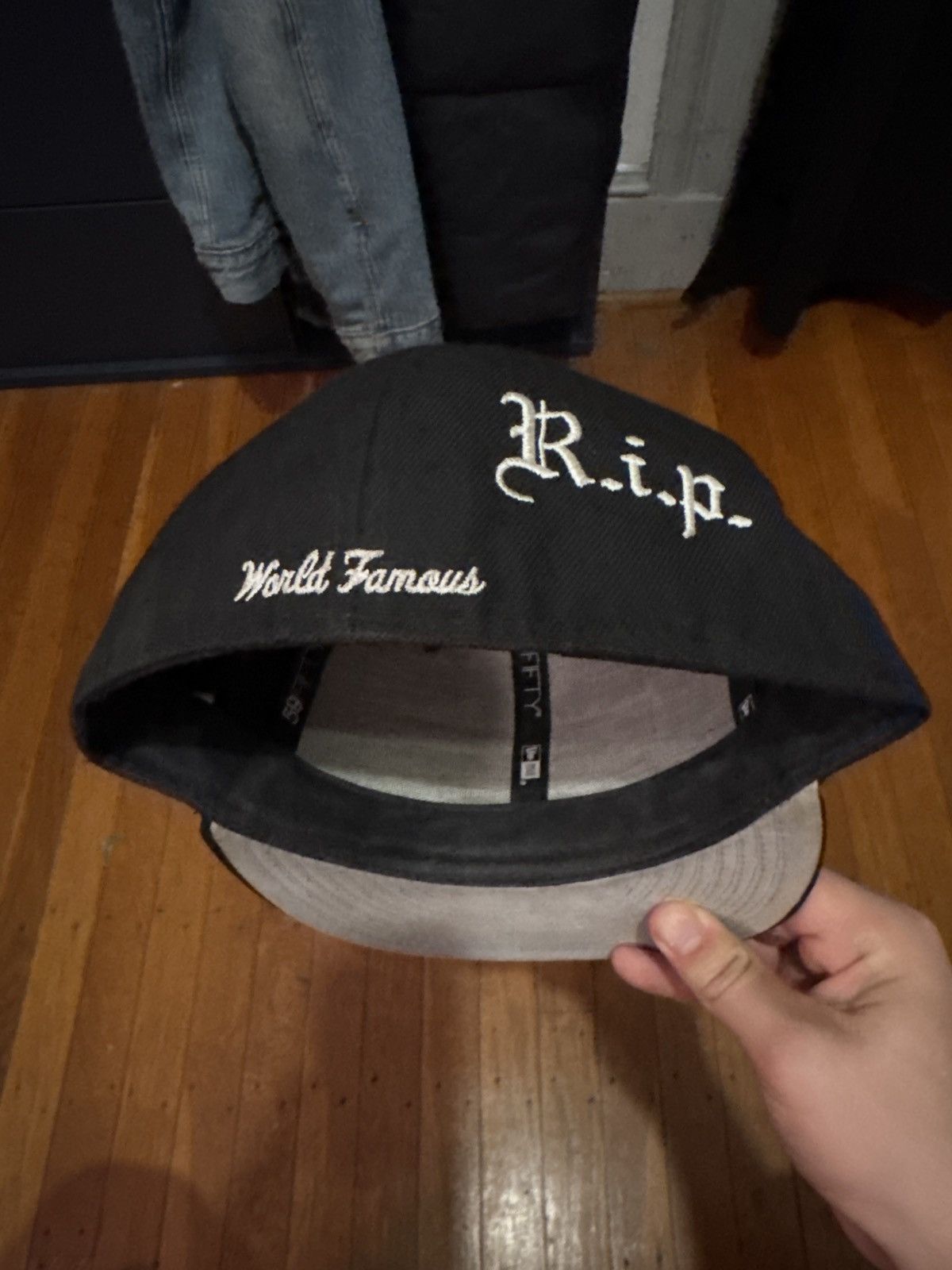 New Era × Supreme New Era x Supreme R.I.P. fitted Size ONE SIZE - 2 Thumbnail