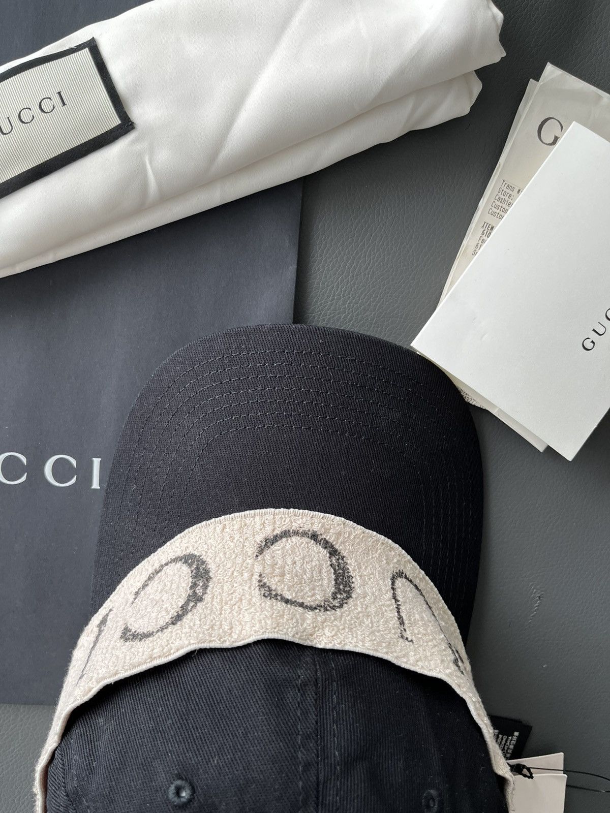 Gucci Gucci Runway Logo Baseball Hat Brand New Limited Edition Size ONE SIZE - 9 Thumbnail