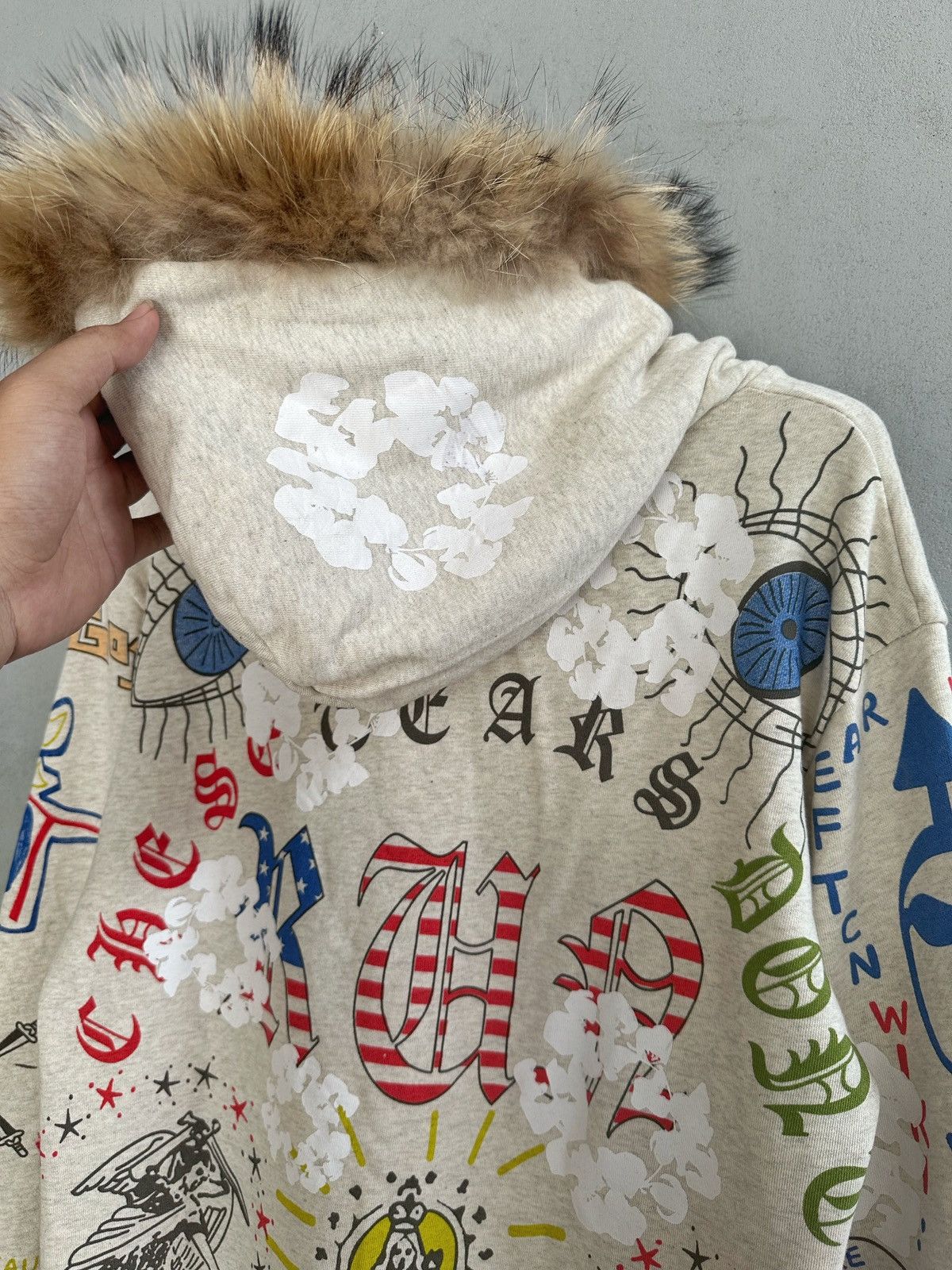 Beauty Beast × Hysteric Glamour × Japanese Brand Japanese Fur Hoodie Hbat Saint full art Size US L / EU 52-54 / 3 - 8 Thumbnail