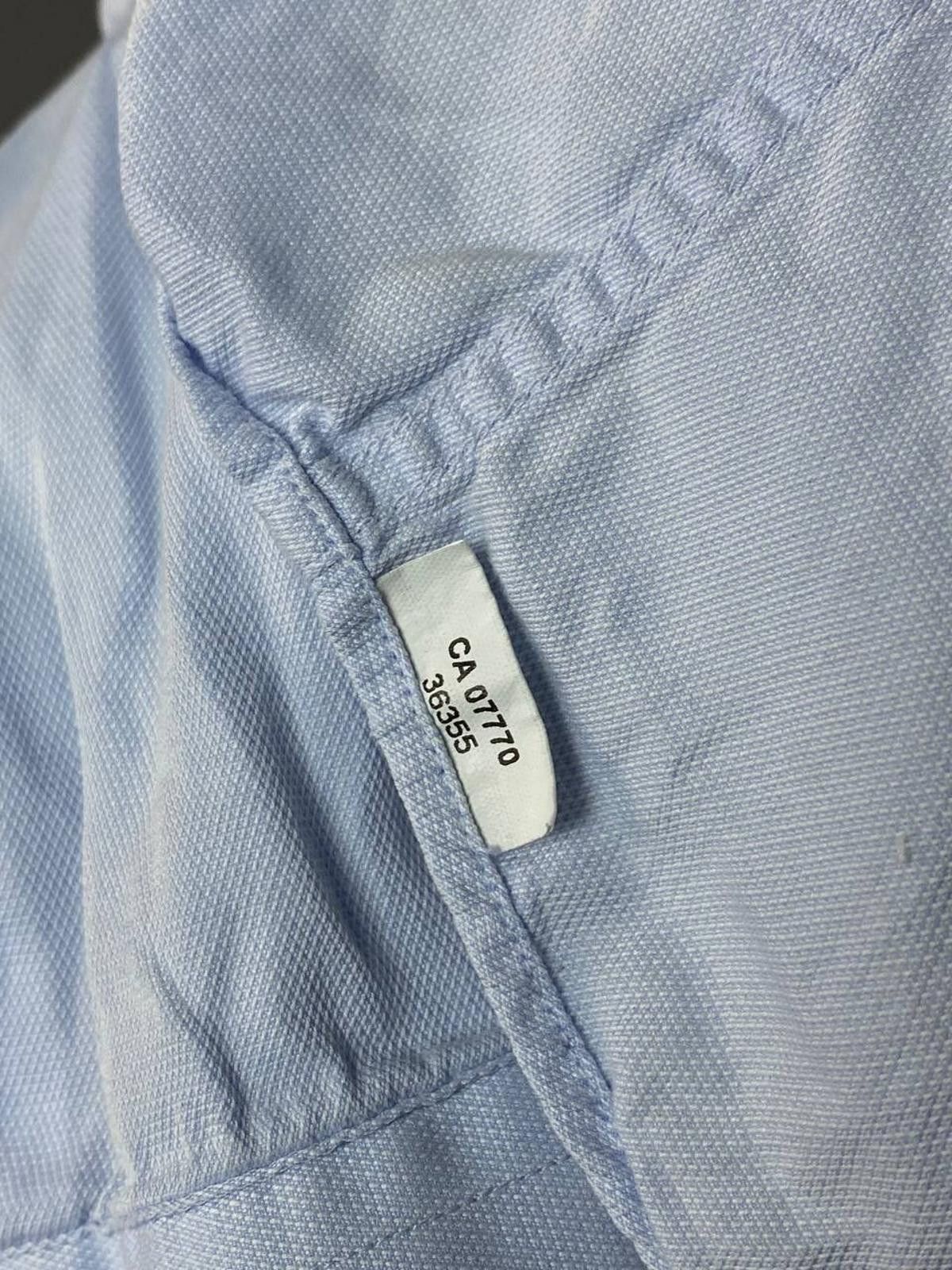 Designer Nina Ricci Blue Long Sleeve Button Down Shirt Size 41 / 16 Size US M / EU 48-50 / 2 - 12 Thumbnail
