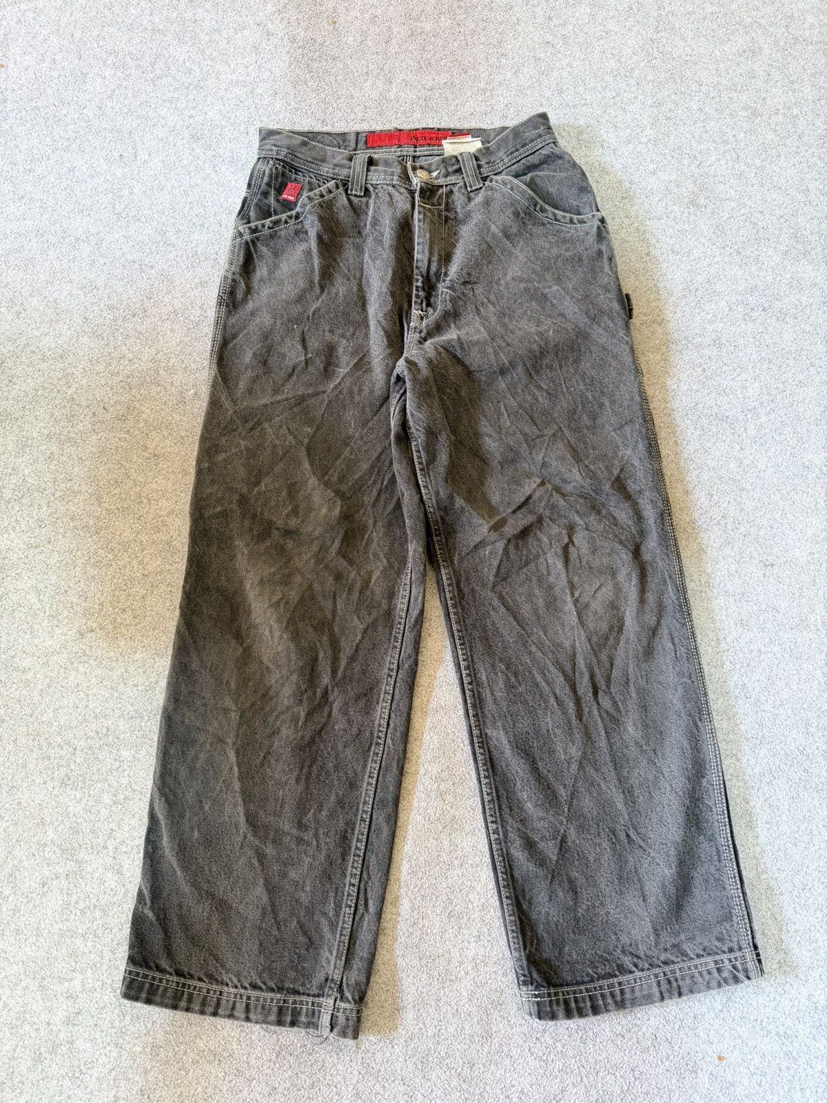 JNCO Jnco Crown Carpenter Baggy Black Grey Size US 30 / EU 46 - 5 Thumbnail