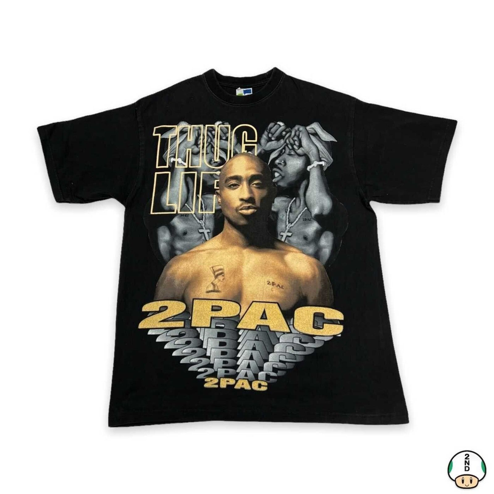 Vintage Vintage Tupac “GridLock'd” Tshirt | Grailed