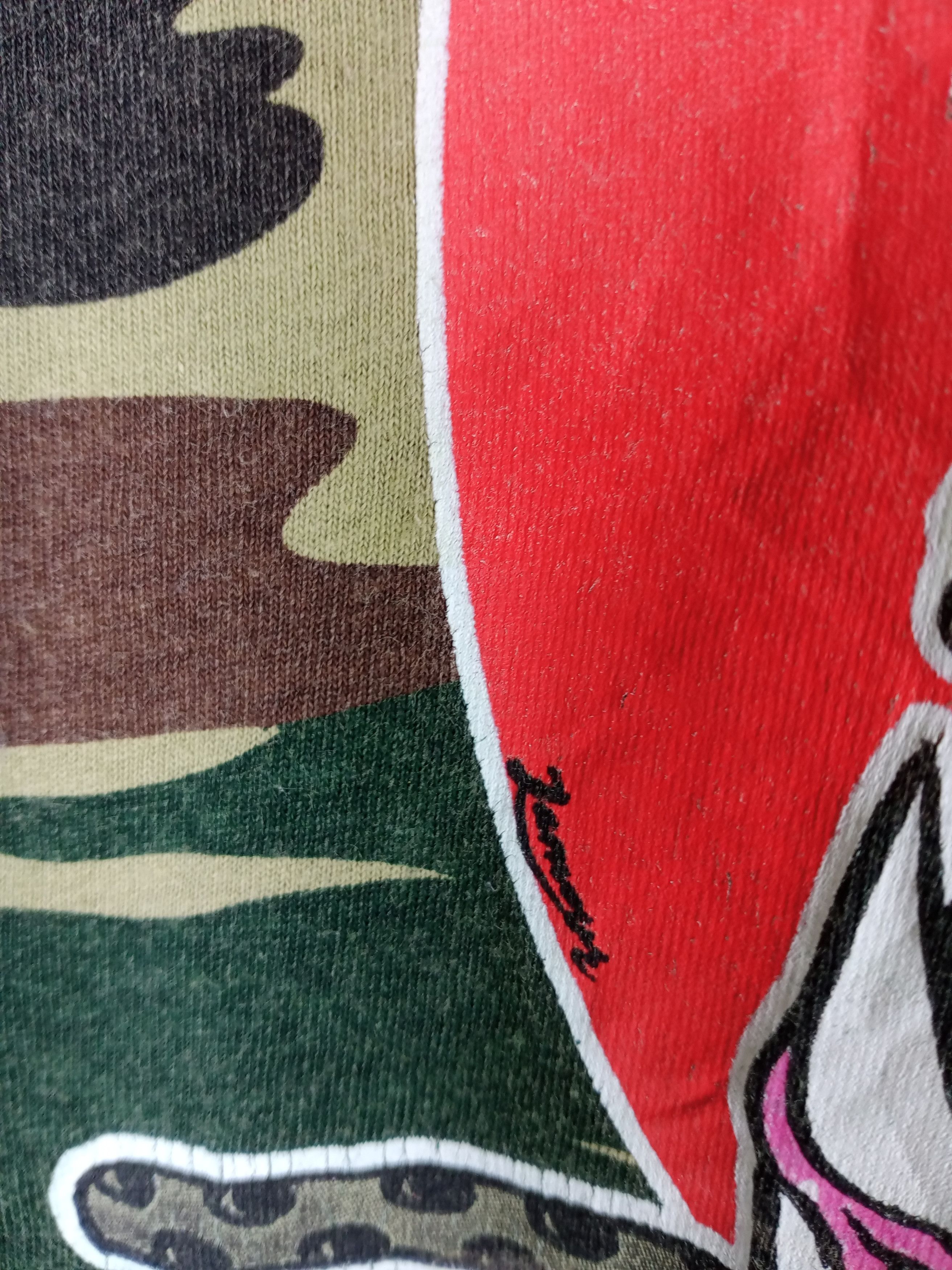 Mishka RARE MISHKA SKULLS CAMO TSHIRT Size US L / EU 52-54 / 3 - 5 Thumbnail