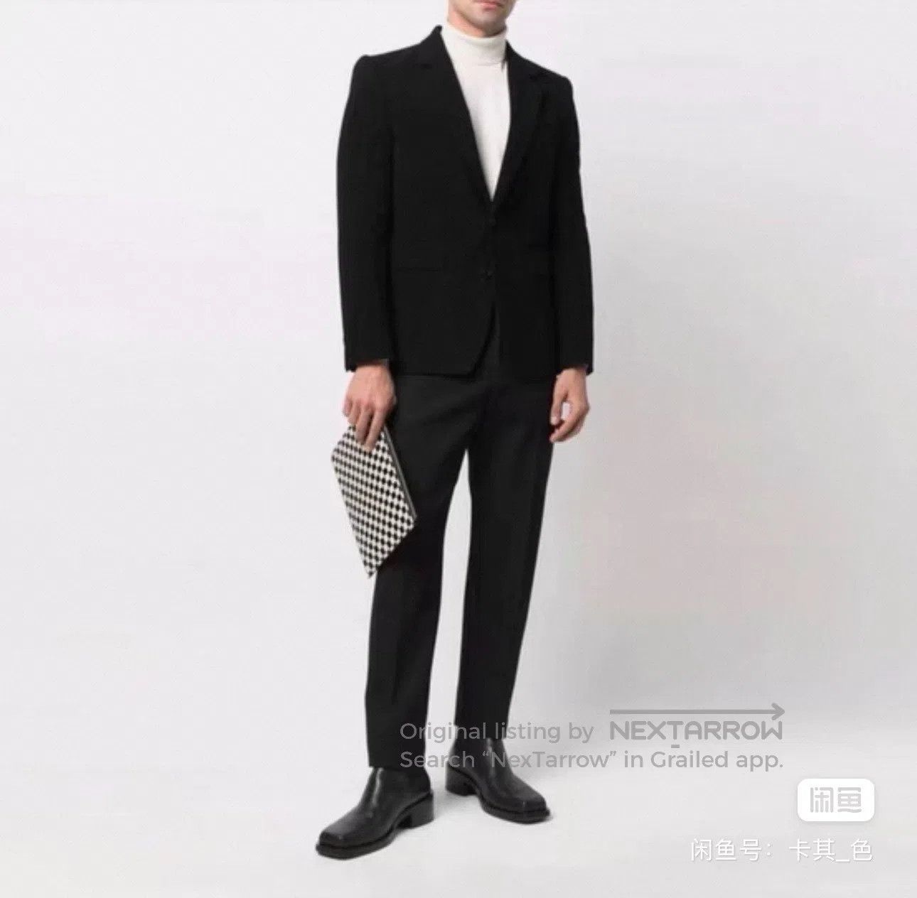 Saint Laurent Paris Saint Laurent Paris Black Corduroy Men's Suit| Size US M / EU 48-50 / 2 - 4 Thumbnail