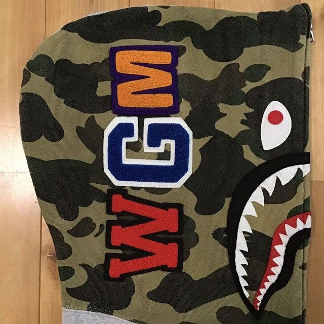 Bape × Nigo 2006 BAPE camo Shark full zip hoodie a bathing ape NIGO Size US S / EU 44-46 / 1 - 4 Thumbnail