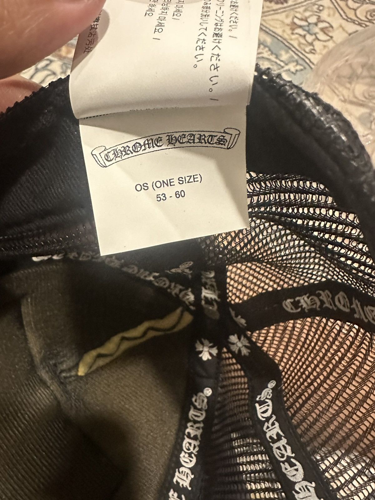 Chrome Hearts Chrome Hearts Hat / Cap ( Las Vegas ) Size ONE SIZE - 8 Thumbnail