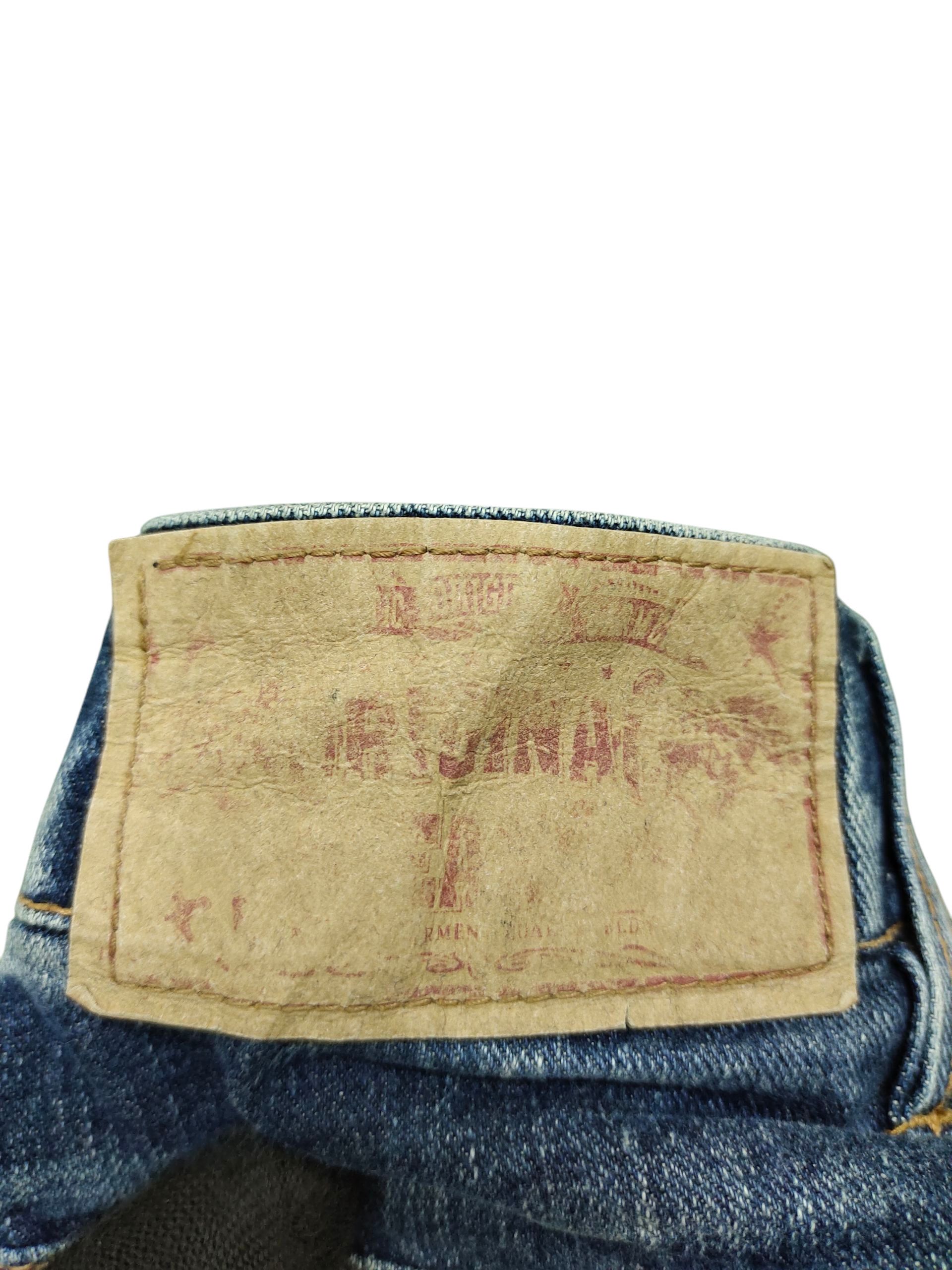 Tornado Mart Japanese Brand The Vintage Clawmark Distress Flare Jeans Size US 32 / EU 48 - 12 Thumbnail