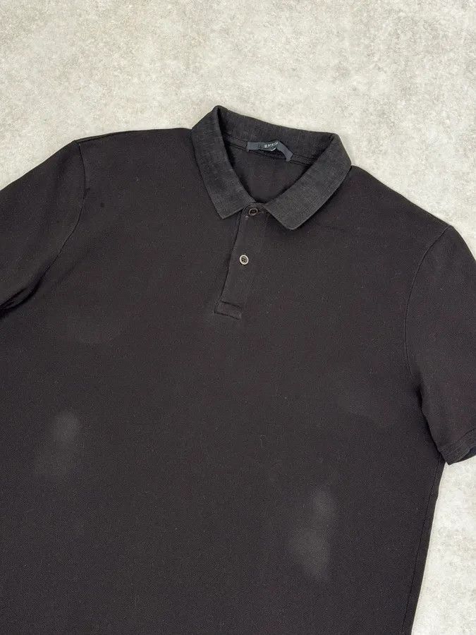 Gucci SS2010 Gucci Black Classic Polo Shirt Size US S / EU 44-46 / 1 - 5 Thumbnail