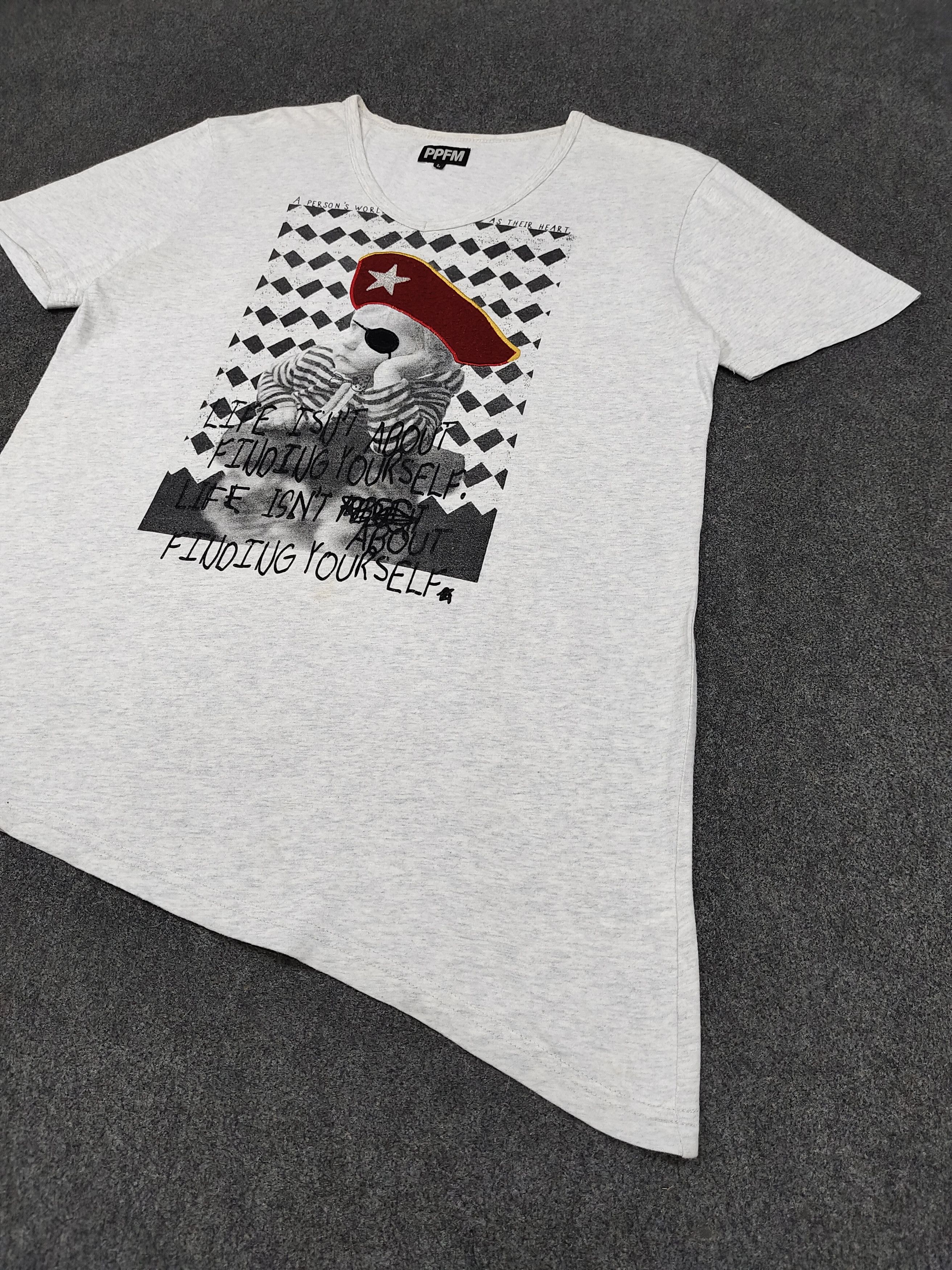 PPFM 🇯🇵PPFM🇯🇵 Emboidered Print Pirates Asymmetric Tshirt Size US L / EU 52-54 / 3 - 3 Thumbnail