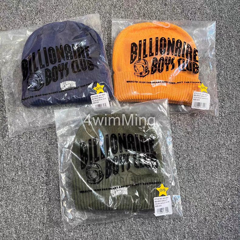 Billionaire Boys Club BBC US ARCH SKULLY Embroidered Arch Logo Knit Beanie. Q7 Size ONE SIZE - 1 Thumbnail