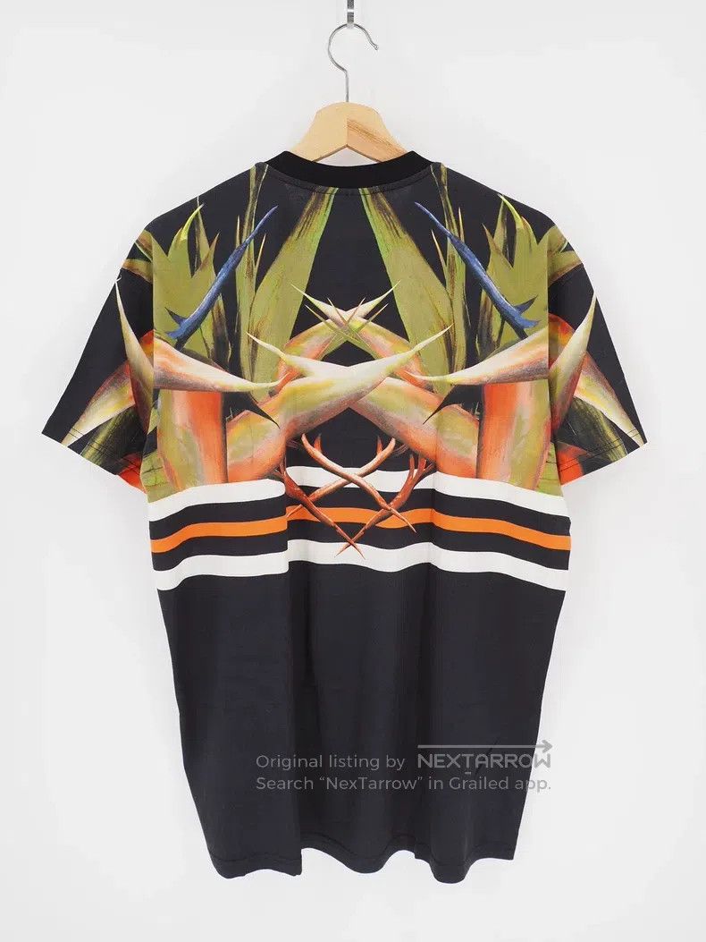 Givenchy Givenchy Black half skirt paradise bird short-sleeve Size US XXS / EU 40 - 2 Thumbnail