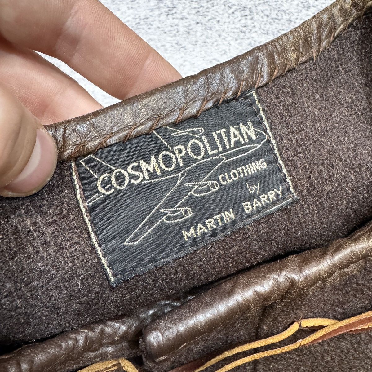 Designer × Vintage Martin Barry Handmade Wool Duffle Coat England Size S Size US S / EU 44-46 / 1 - 8 Thumbnail